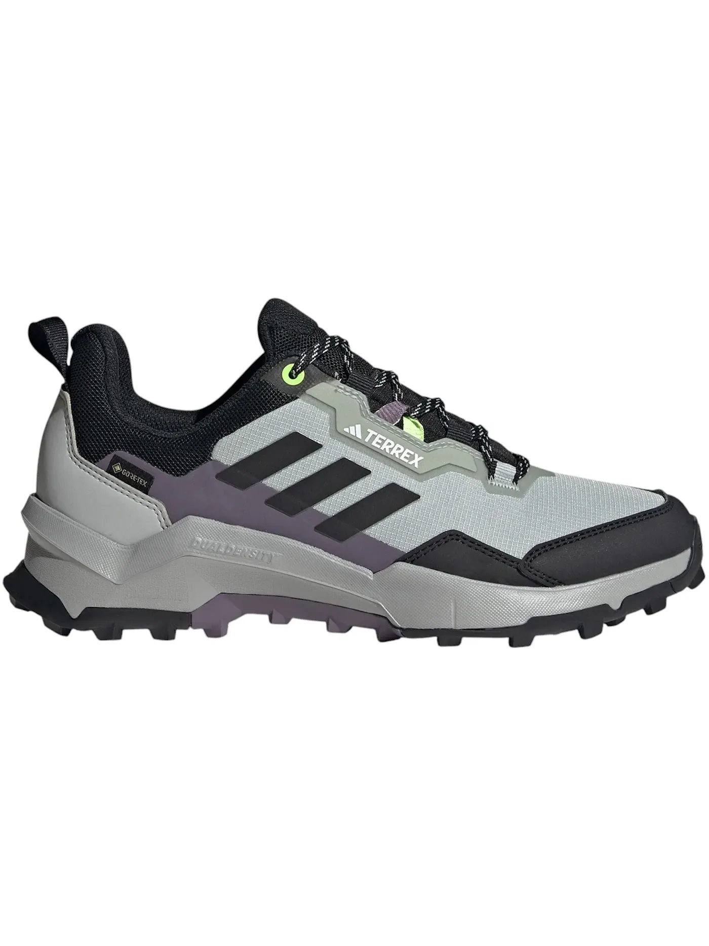 Женские кроссовки для трейлраннинга Adidas Terrex AX4 Gore-Tex — изображение 1 из 1, серебристый черный серый