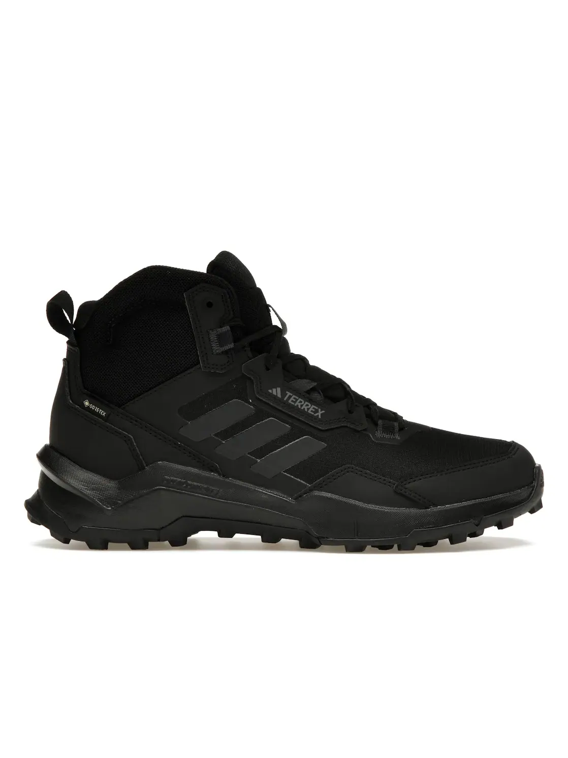 Мужские кроссовки для треккинга с мембраной Gore-Tex Adidas Terrex AX4 Mid Gore-Tex — изображение 1 из 4, черный//серый