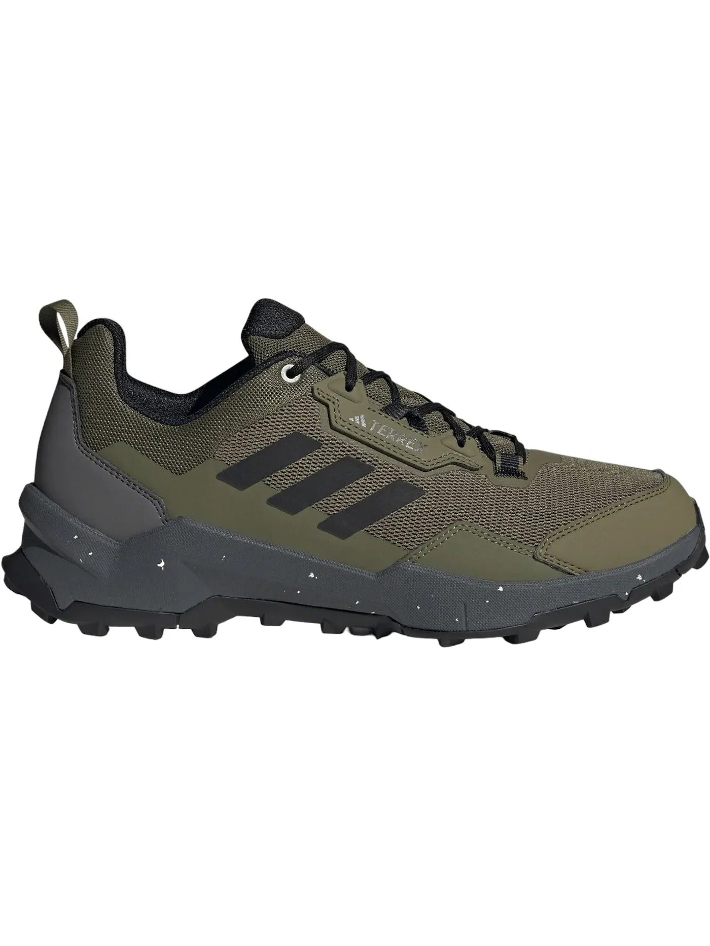 Мужские кроссовки для трейлраннинга Adidas Terrex AX4 Wide — изображение 1 из 1, оливковый/черный/серый