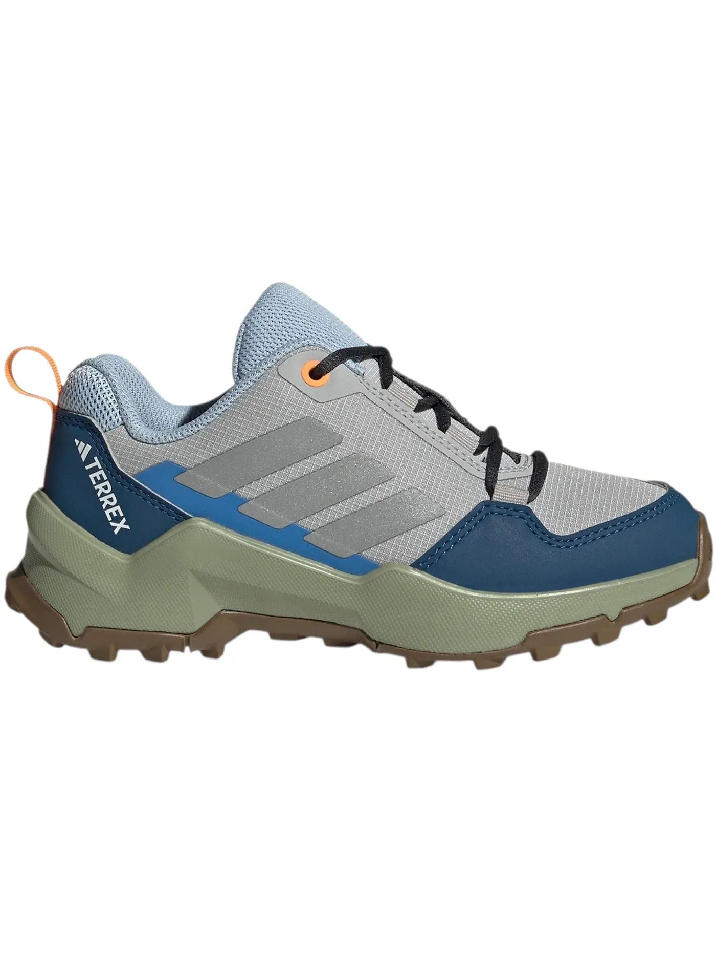 Детские кроссовки для активного отдыха Adidas Terrex AX4R — изображение 1 из 1, серый/серебристый/синий