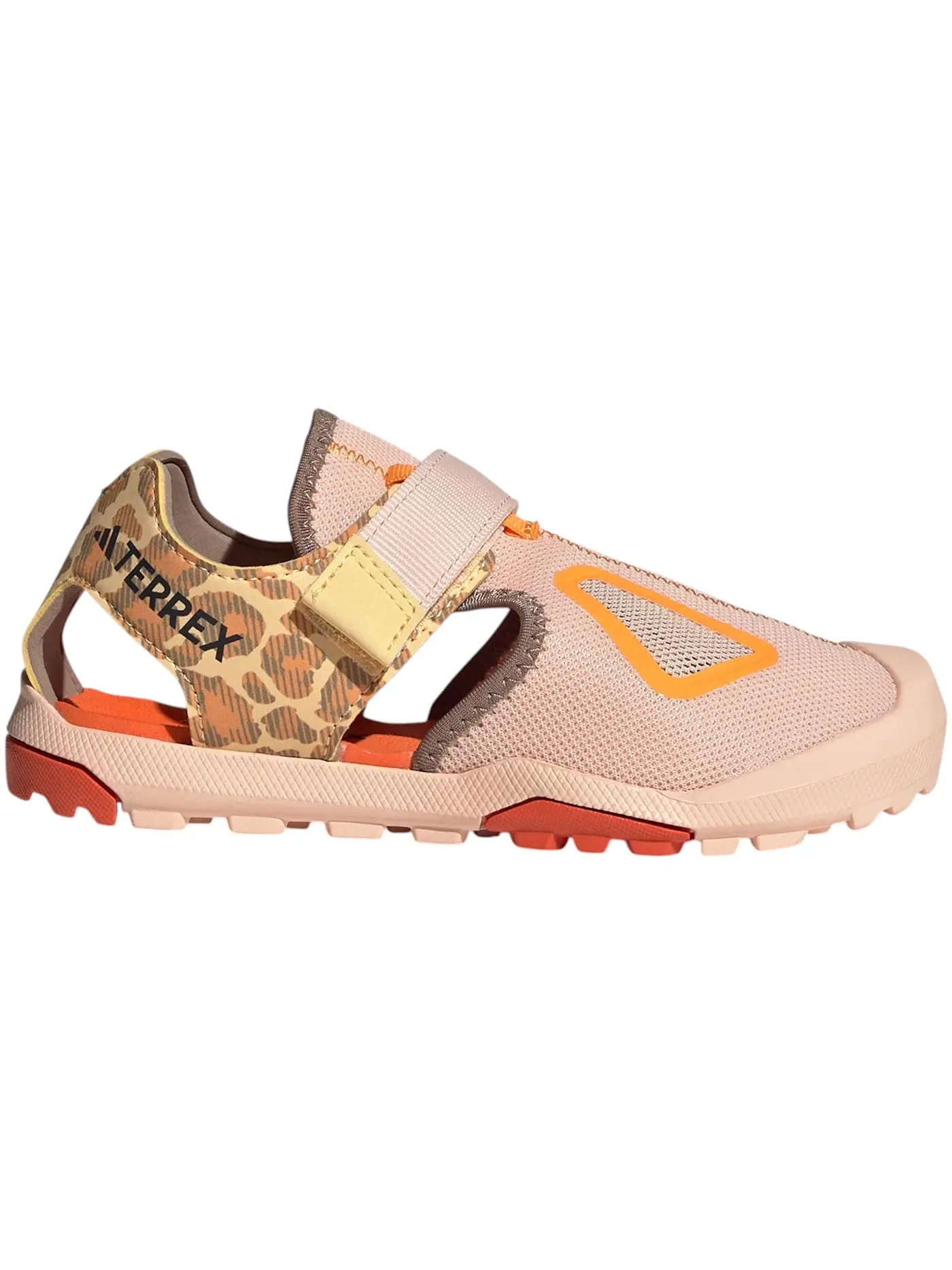Детские сандалии с регулируемыми ремешками Adidas Terrex Captain Toey 2.0 — изображение 1 из 1, розовый