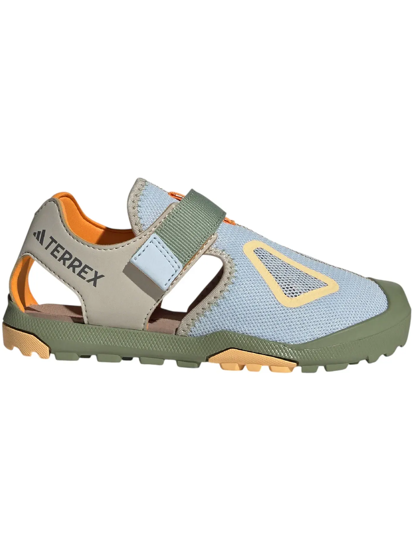 Детские сандалии с регулируемыми ремешками Adidas Terrex Captain Toey 2.0 — изображение 1 из 1, бежевый
