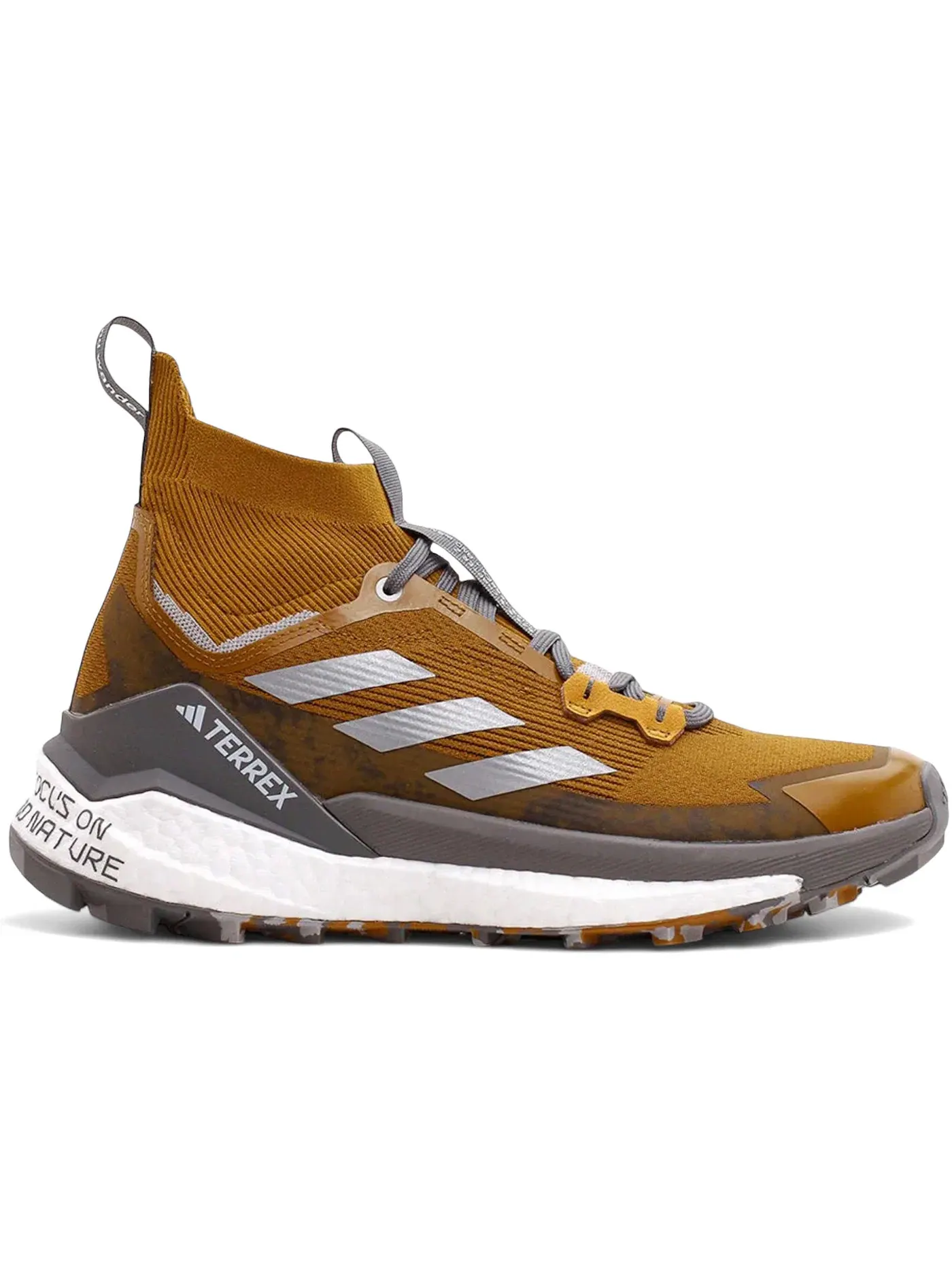 Мужские кроссовки для треккинга Adidas Terrex Free Hiker 2 — изображение 1 из 1, серебристый/серый
