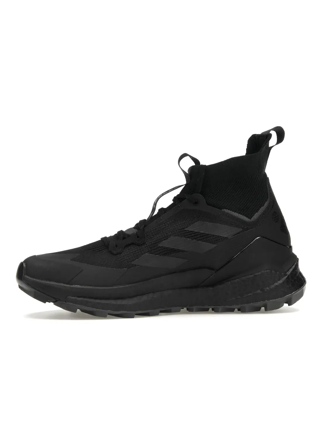 Мужские кроссовки для хайкинга с длительной амортизацией Adidas Terrex Free Hiker 2 — изображение 3 из 4, черный/черный/серый