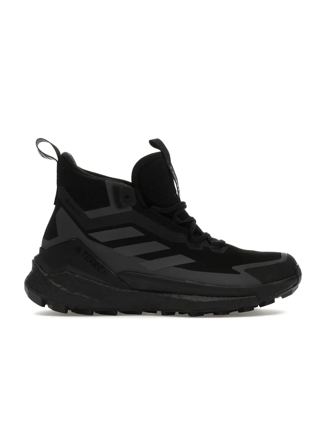 Мужские кроссовки для трейлраннинга Adidas Terrex Free Hiker 2 Gore-Tex — изображение 1 из 4, черный/серый/серый