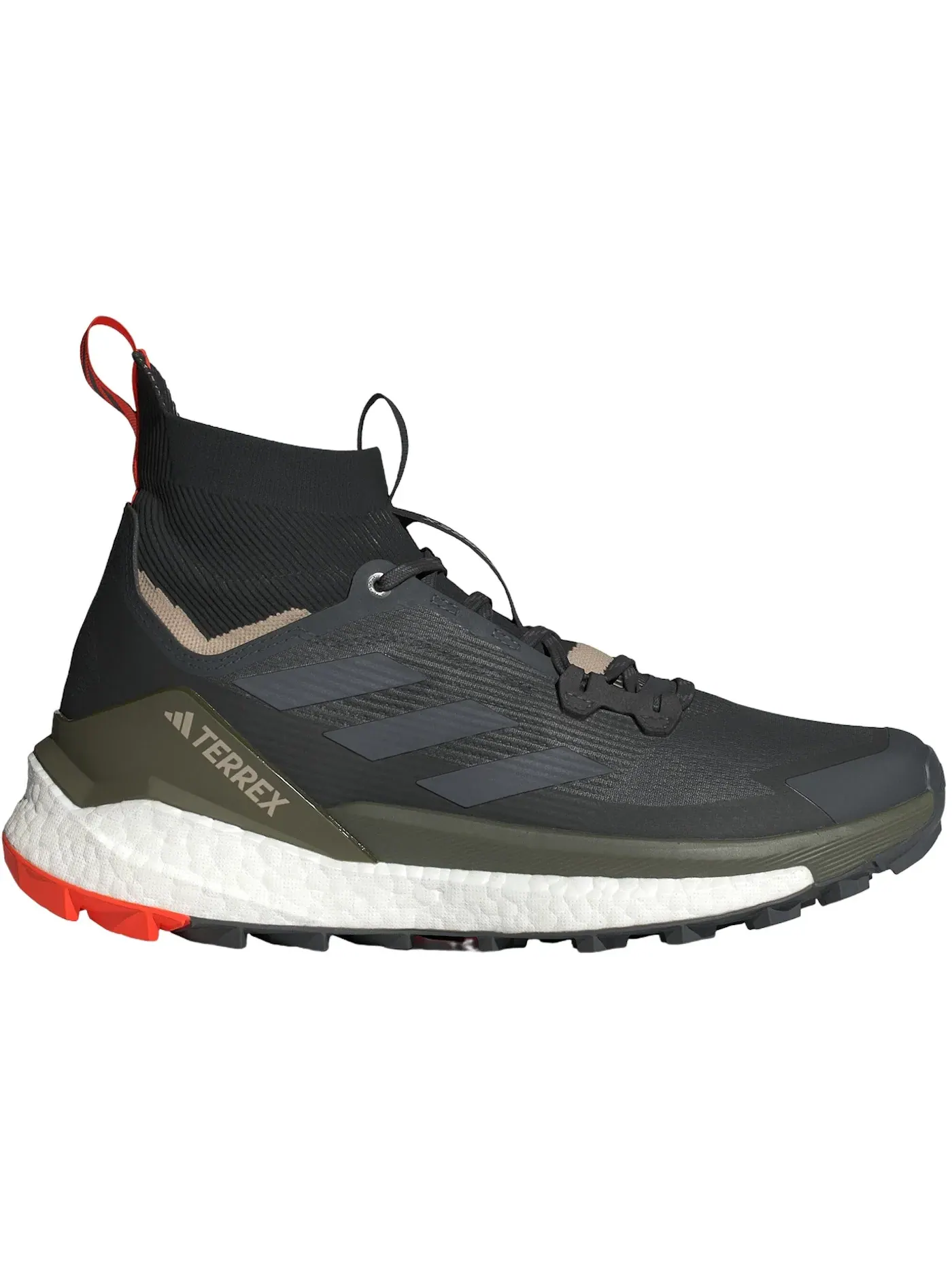 Мужские кроссовки для активного отдыха Adidas Terrex Free Hiker 2.0 — изображение 1 из 1, серый/черный