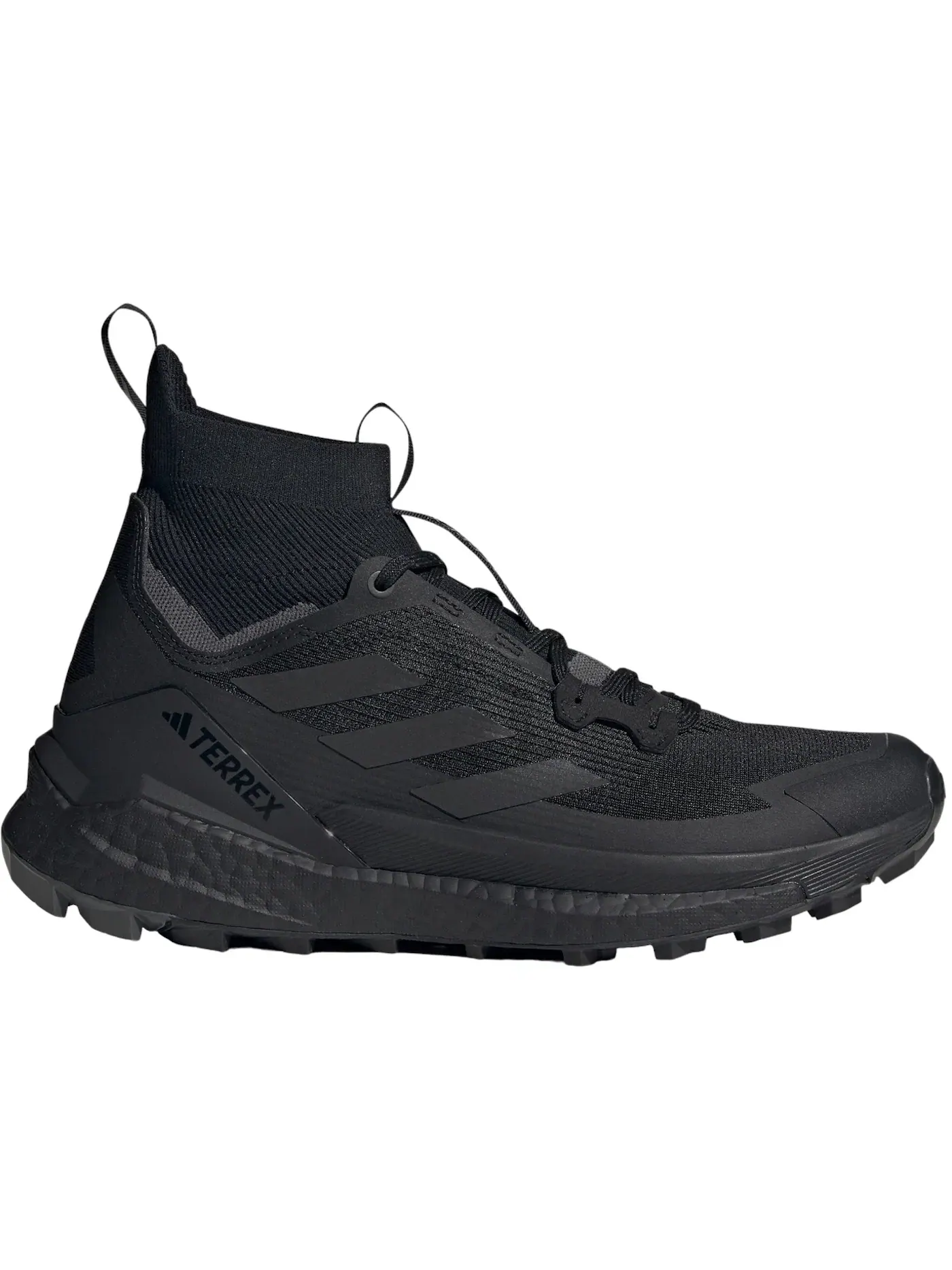 Мужские кроссовки для трейлраннинга Adidas Terrex Free Hiker 2.0 — изображение 1 из 1, черный/черный/серый