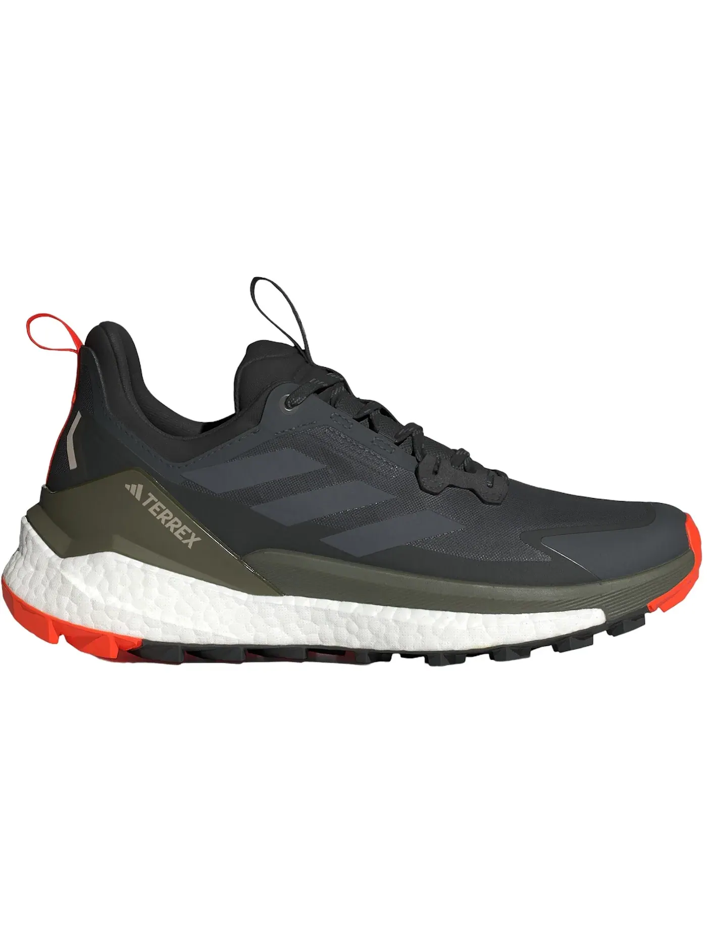Мужские кроссовки для трейла с высокой посадкой Adidas Terrex Free Hiker 2.0 Low — изображение 1 из 1, серый/черный