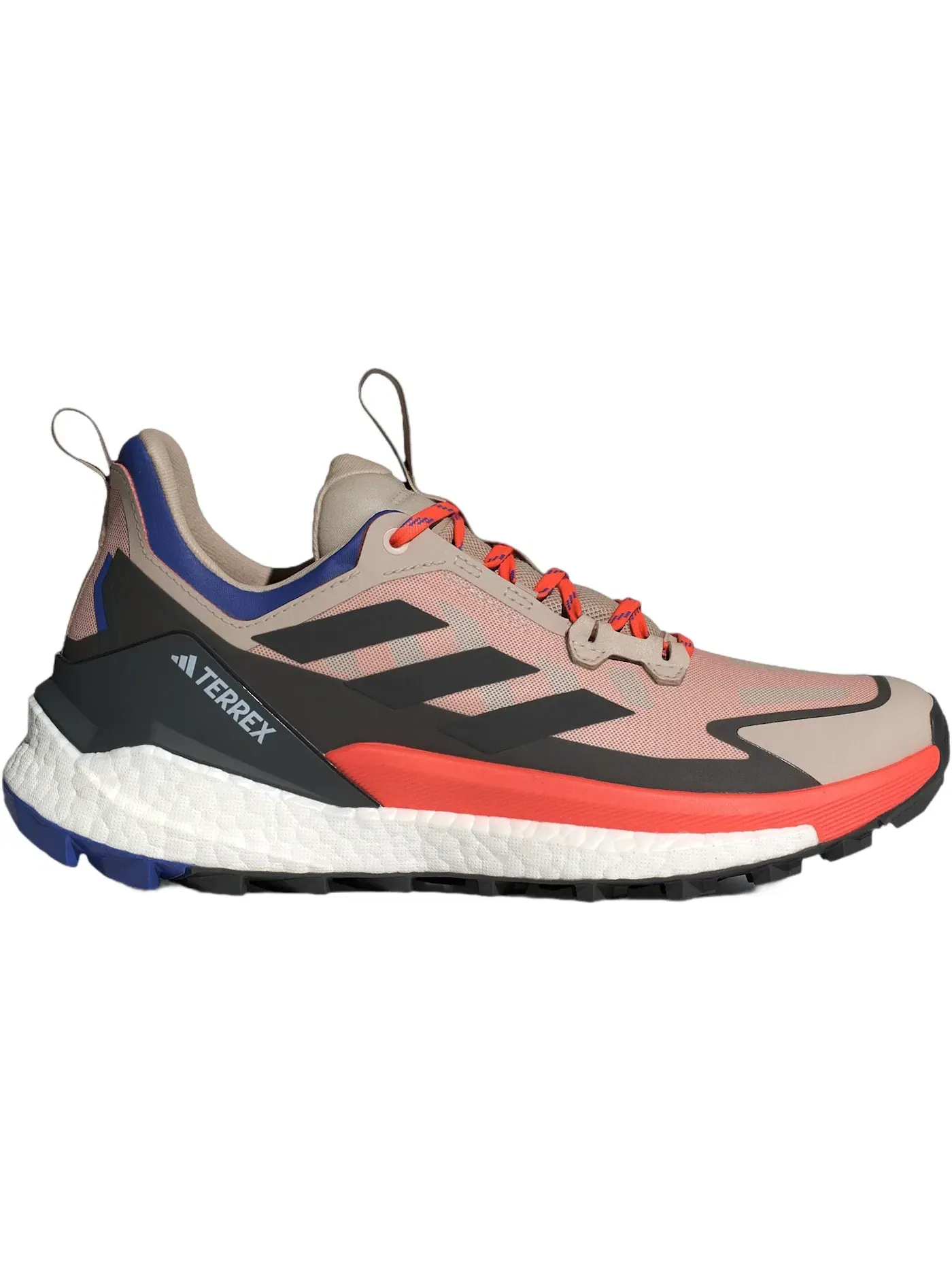 Мужские кроссовки для активного отдыха Adidas Terrex Free Hiker 2.0 Low — изображение 1 из 1, бежевый черный оранжевый
