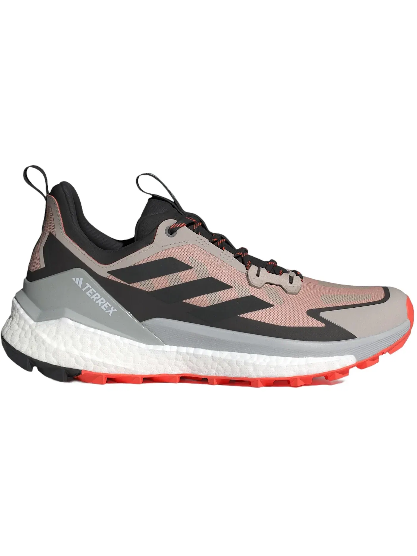 Мужские кроссовки с высокой поддержкой Adidas Terrex Free Hiker 2.0 Low — изображение 1 из 1, бежевый черный оранжевый