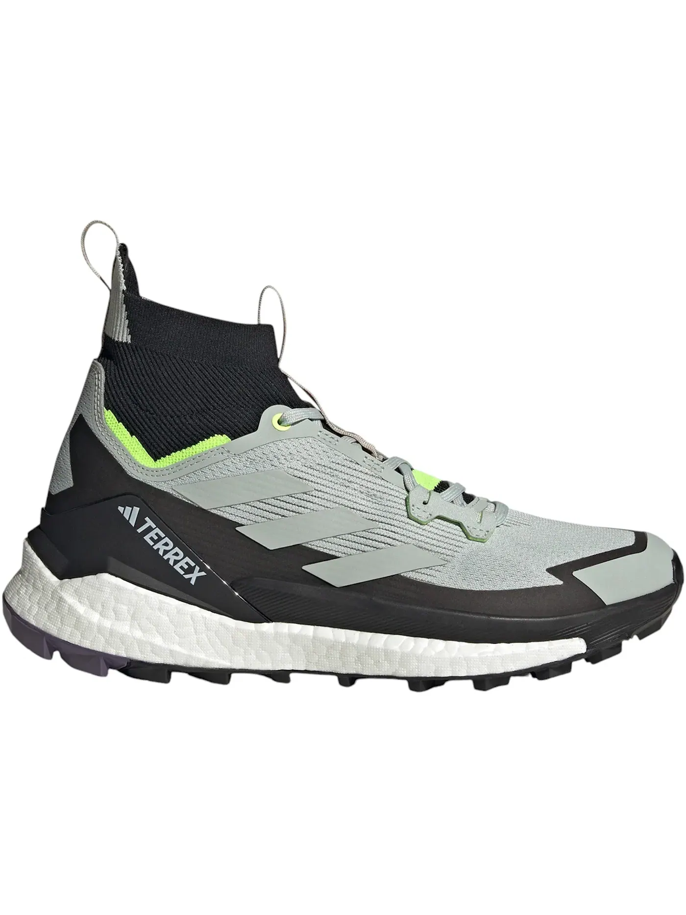 Мужские кроссовки для трейлраннинга с технологией BOOST Adidas Terrex Free Hiker 2.0 — изображение 1 из 1, серебристый