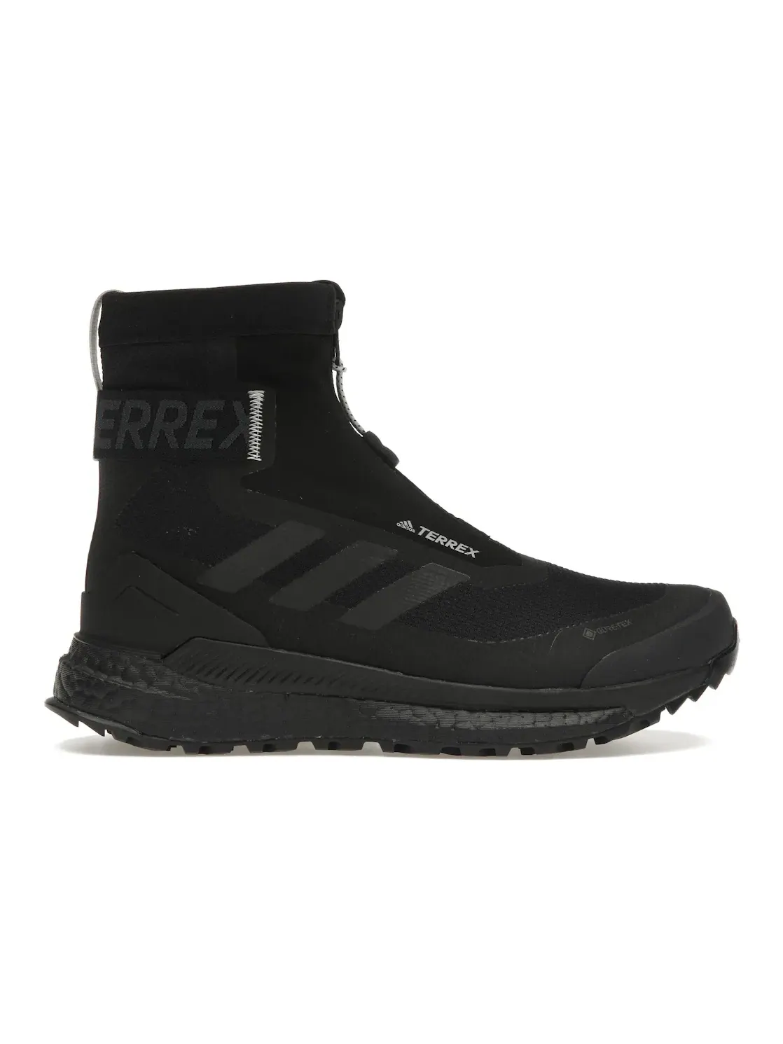 Женские кроссовки для трейла с технологией Cold.RDY Adidas Terrex Free Hiker — изображение 1 из 4, черный/черный/серый