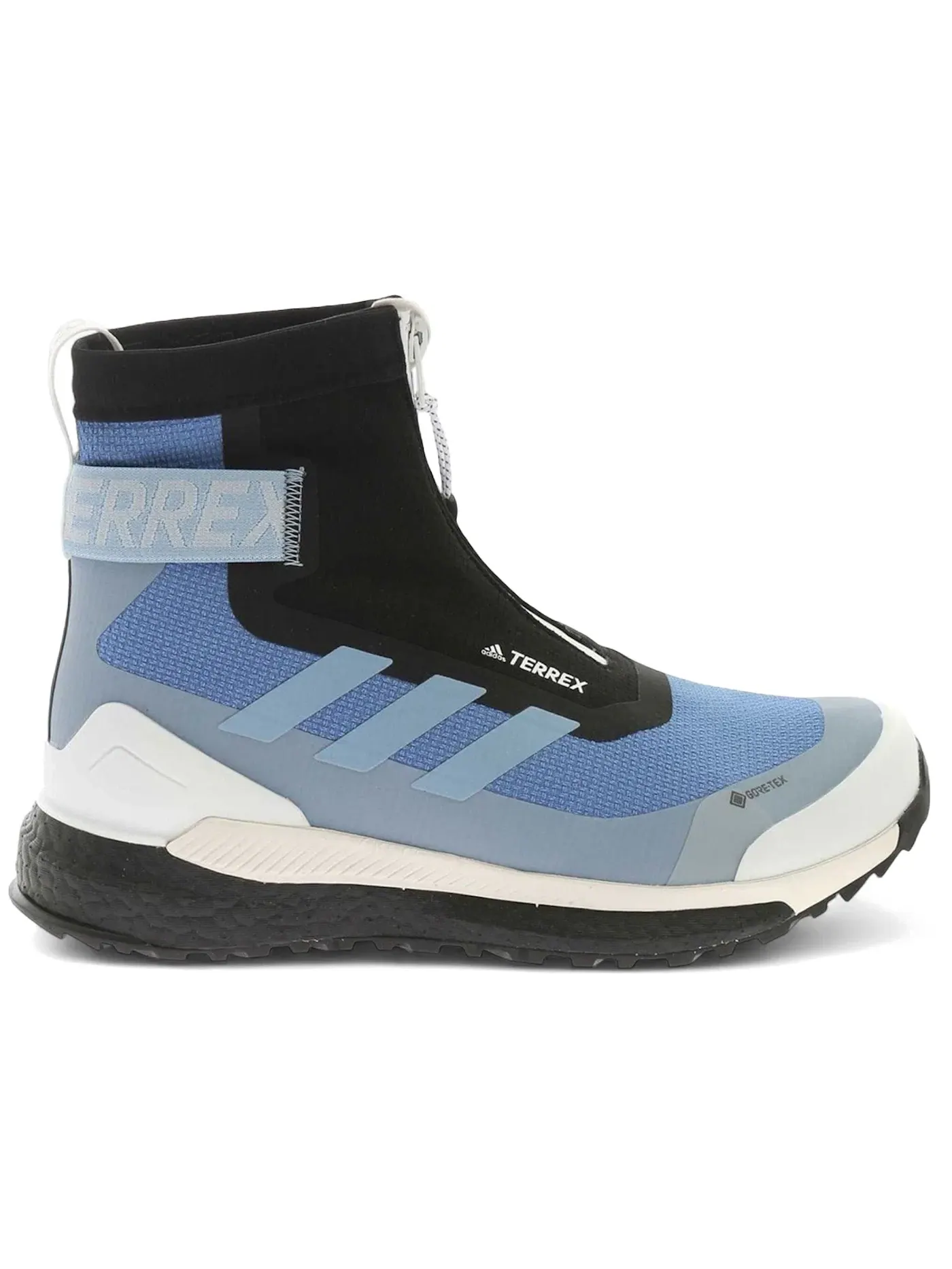 Женские кроссовки для бега с утеплением Adidas Terrex Free Hiker Cold.RDY — изображение 1 из 1, синий/синий/черный
