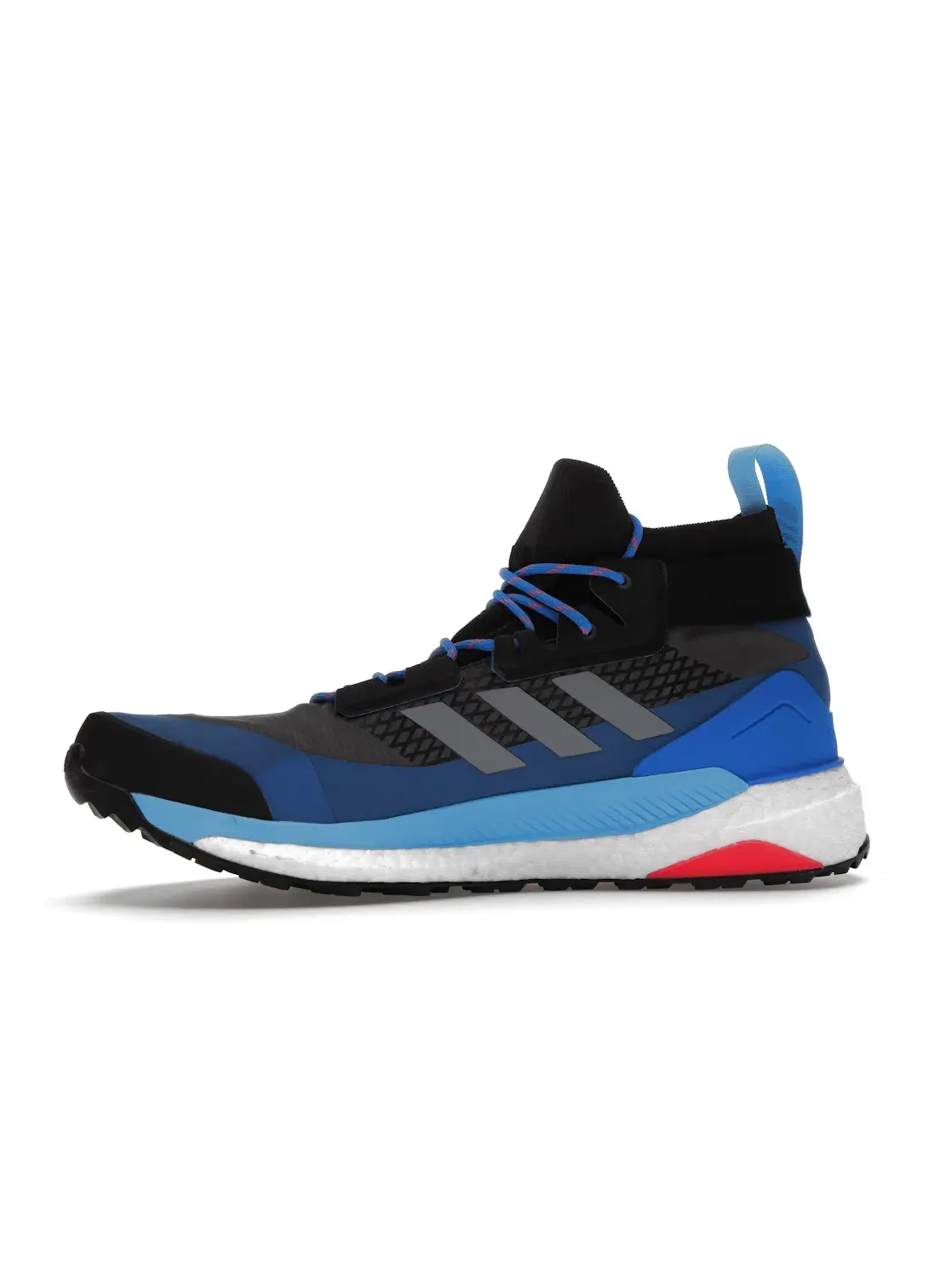 Мужские кроссовки для трейла с технологией Gore-Tex Adidas Terrex Free Hiker Gore-Tex — изображение 3 из 4, серый/серый/синий