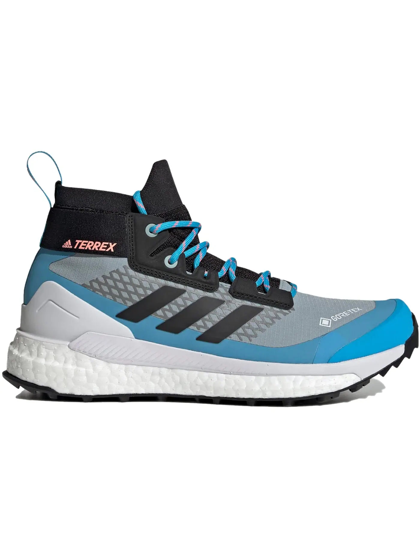 Женские кроссовки для трейлраннинга с технологией Gore-Tex Terrex Free Hiker Adidas — изображение 1 из 1, серый/черный