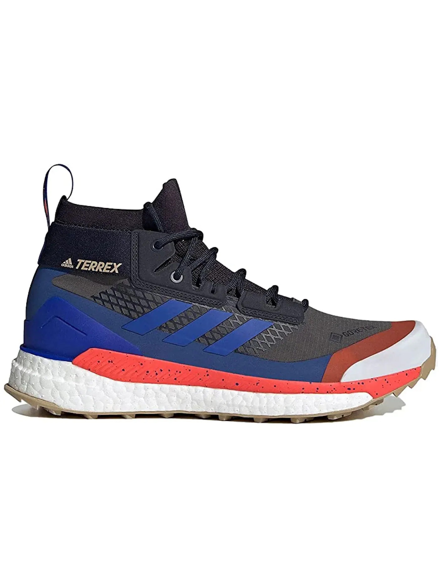 Мужские кроссовки для трейлраннинга с мембраной Gore-Tex Adidas Terrex Free Hiker — изображение 1 из 1, серый синий