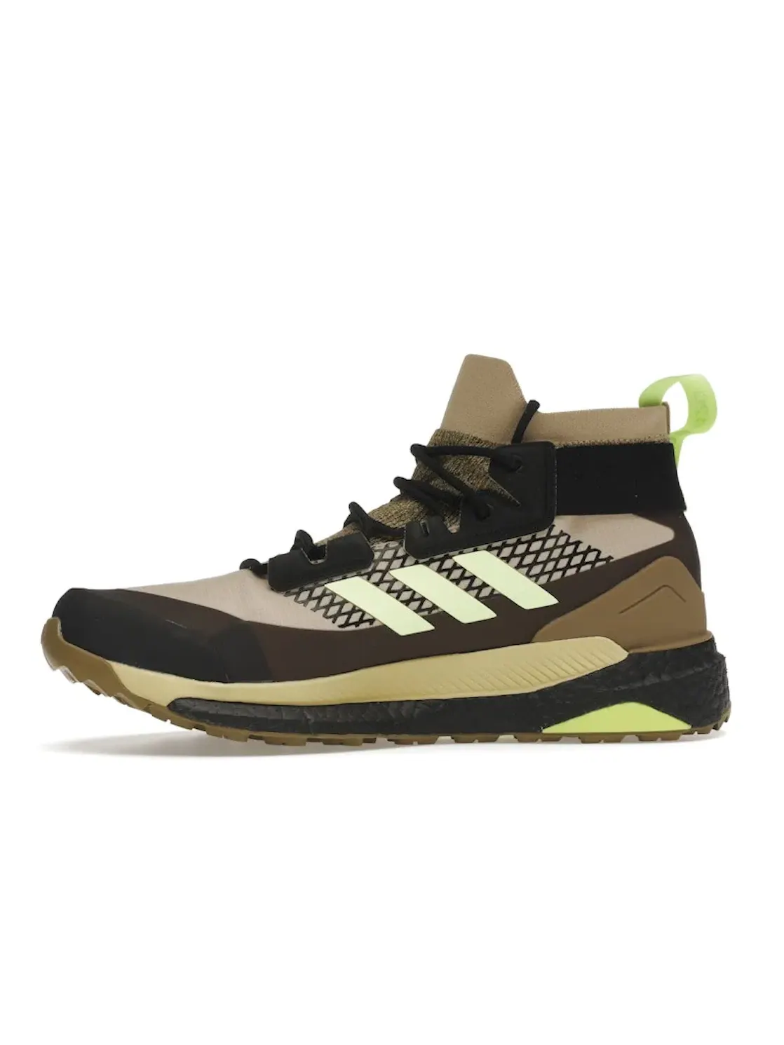 Мужские кроссовки для активного отдыха Adidas Terrex Free Hiker Gore-Tex — изображение 3 из 4, желтый/черный