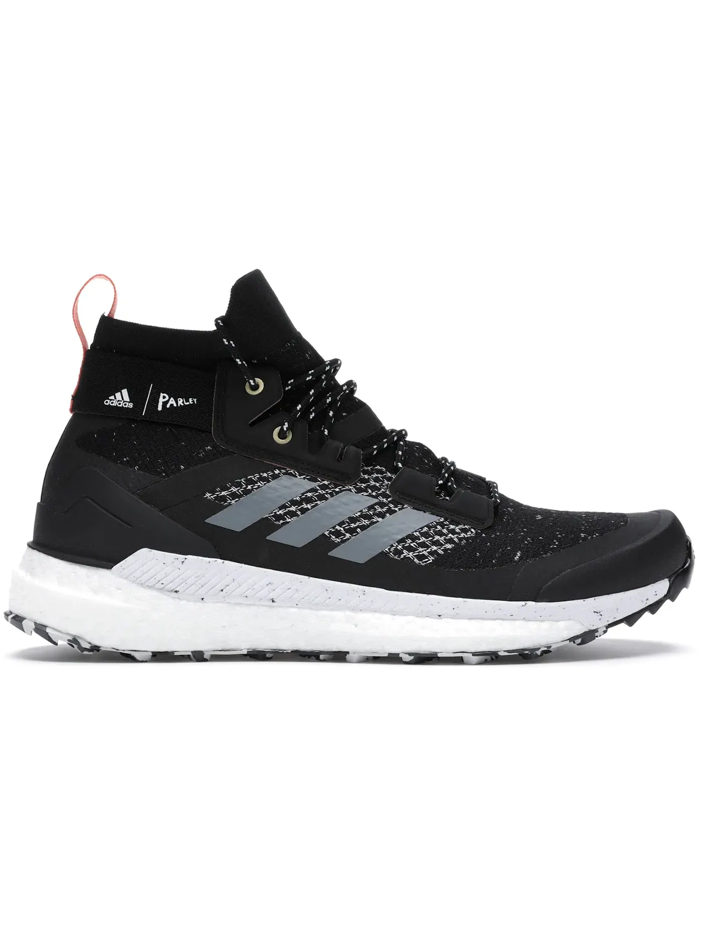 Мужские кроссовки для трейла с технологией Parley Terrex Free Hiker Adidas — изображение 1 из 1, черный/серый/синий