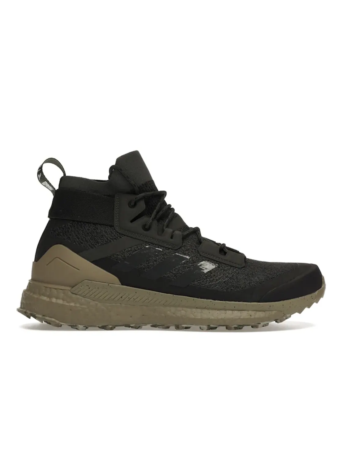 Мужские кроссовки для трейлраннинга Adidas Terrex Free Hiker Parley Earth Trace Cargo — изображение 1 из 4, черный