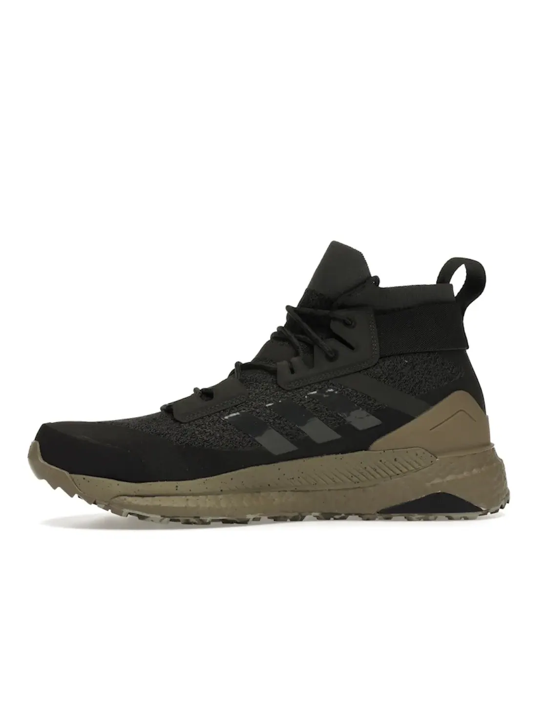 Мужские кроссовки для трейлраннинга Adidas Terrex Free Hiker Parley Earth Trace Cargo — изображение 3 из 4, черный
