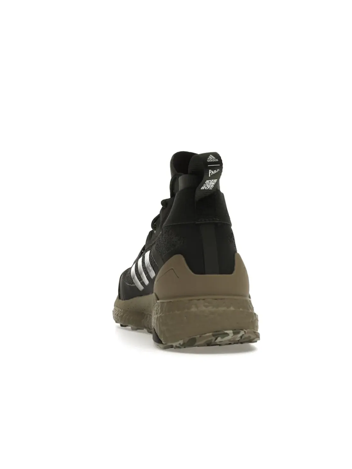Мужские кроссовки для трейлраннинга Adidas Terrex Free Hiker Parley Earth Trace Cargo — изображение 4 из 4, черный