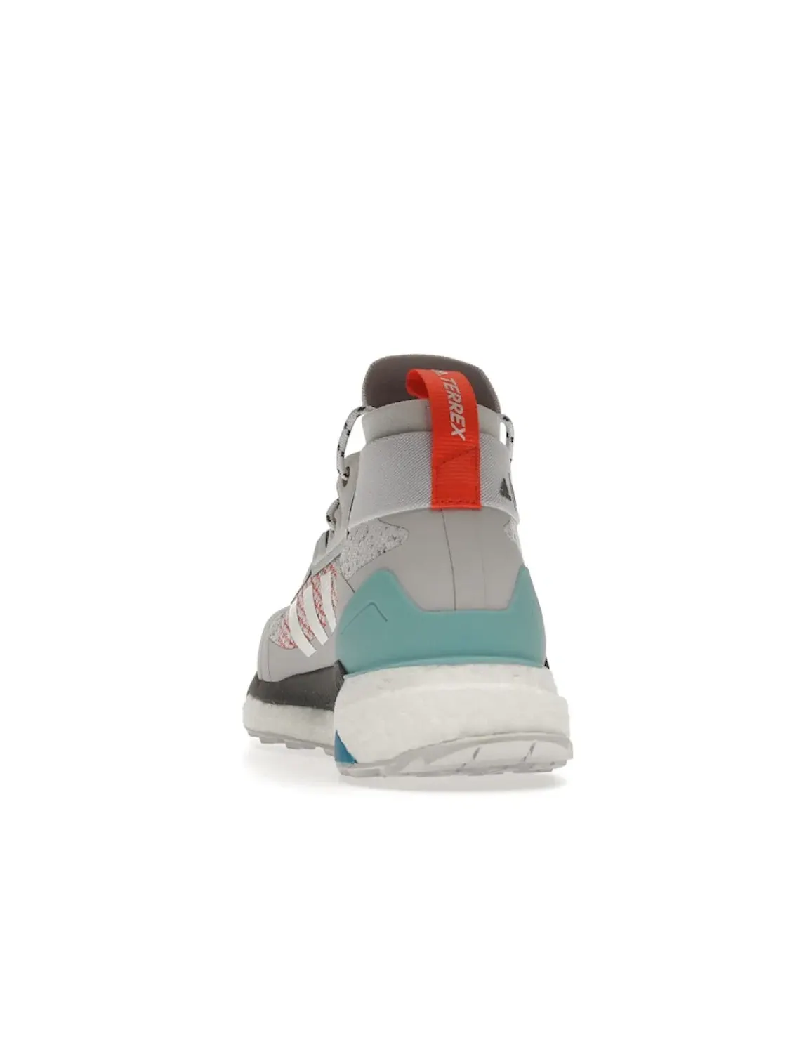 Мужские кроссовки для треккинга Adidas Terrex Free Hiker Parley — изображение 4 из 4, серый белый оранжевый