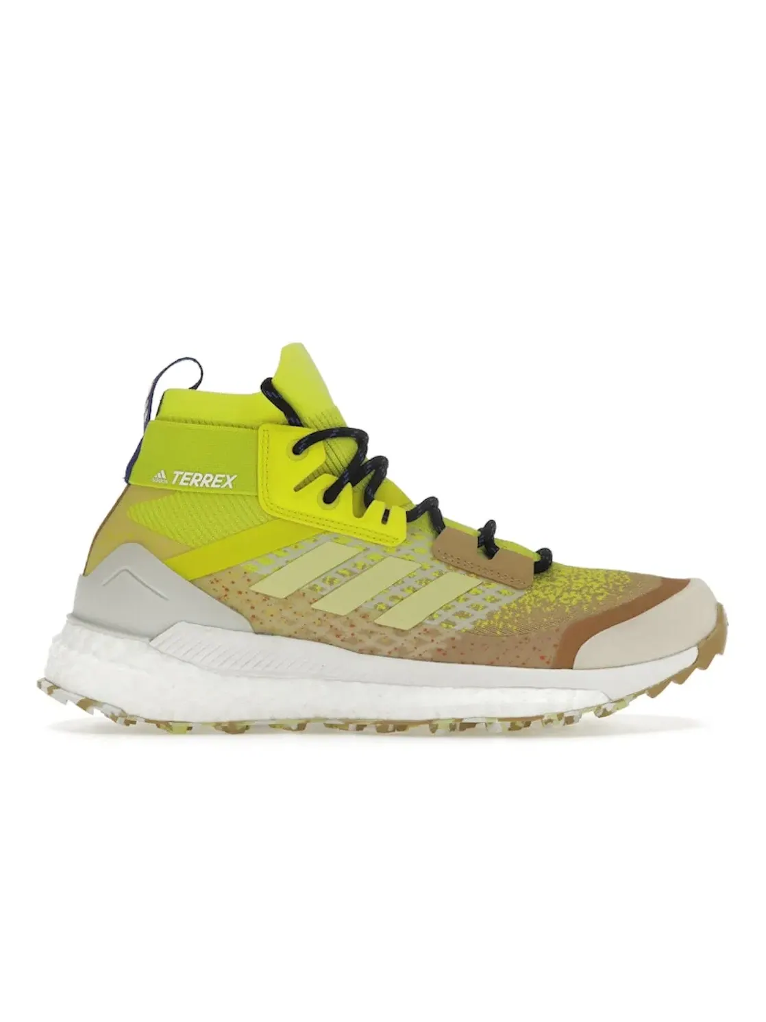 Мужские кроссовки для активного отдыха Adidas Terrex Free Hiker — изображение 1 из 4, бежевый желтый желтый