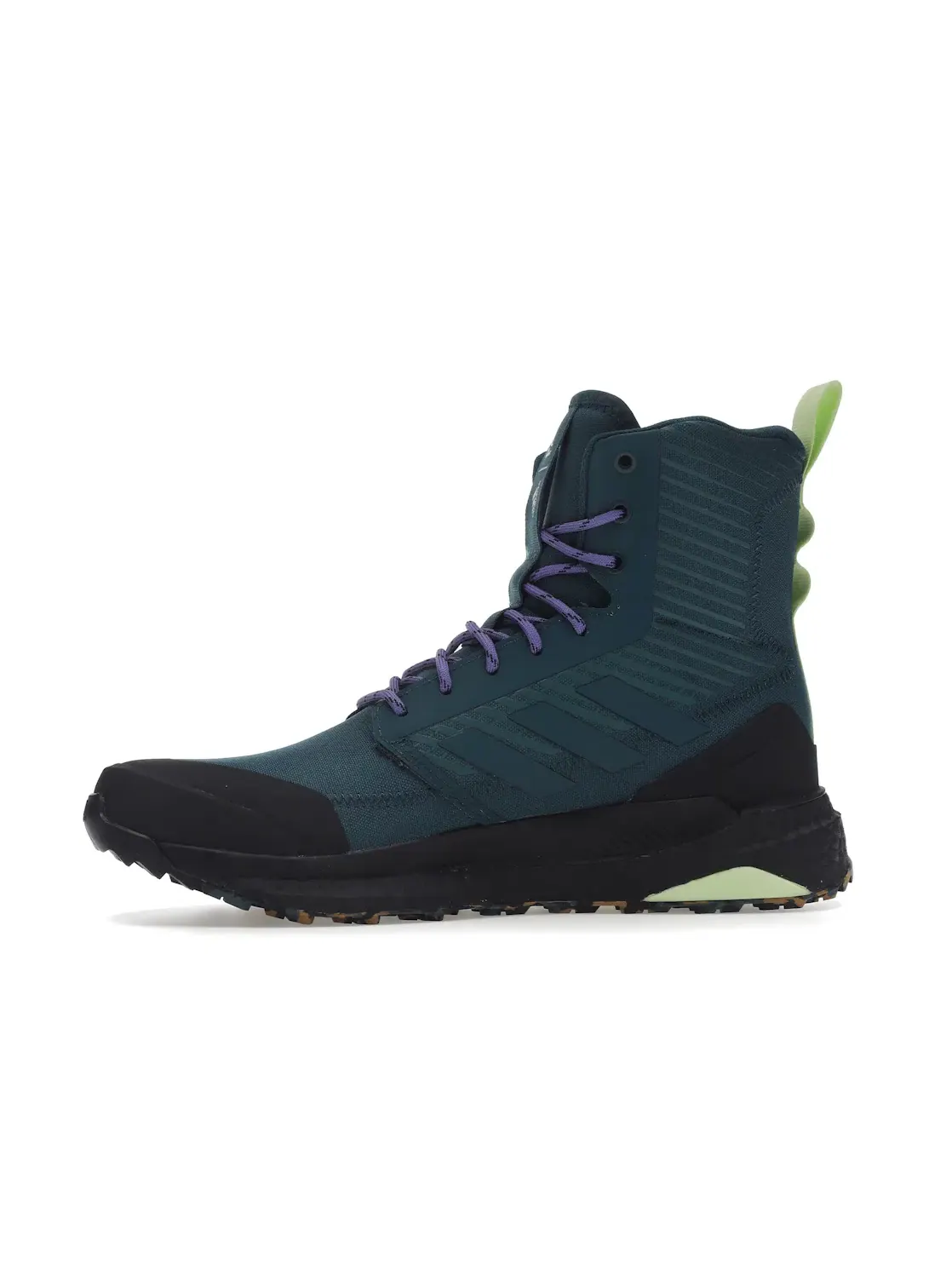 Мужские кроссовки для трейлраннинга с технологией Parley Adidas Terrex Free Hiker XPL — изображение 3 из 4, зеленый
