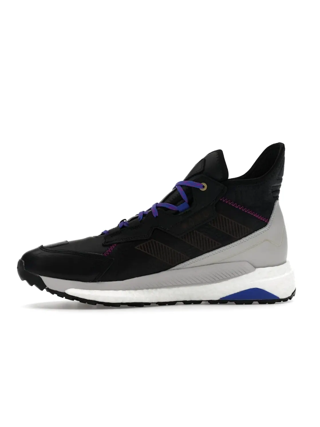 Мужские кроссовки с высоким верхом Terrex Free Mid Adidas — изображение 3 из 4, черный/черный/белый