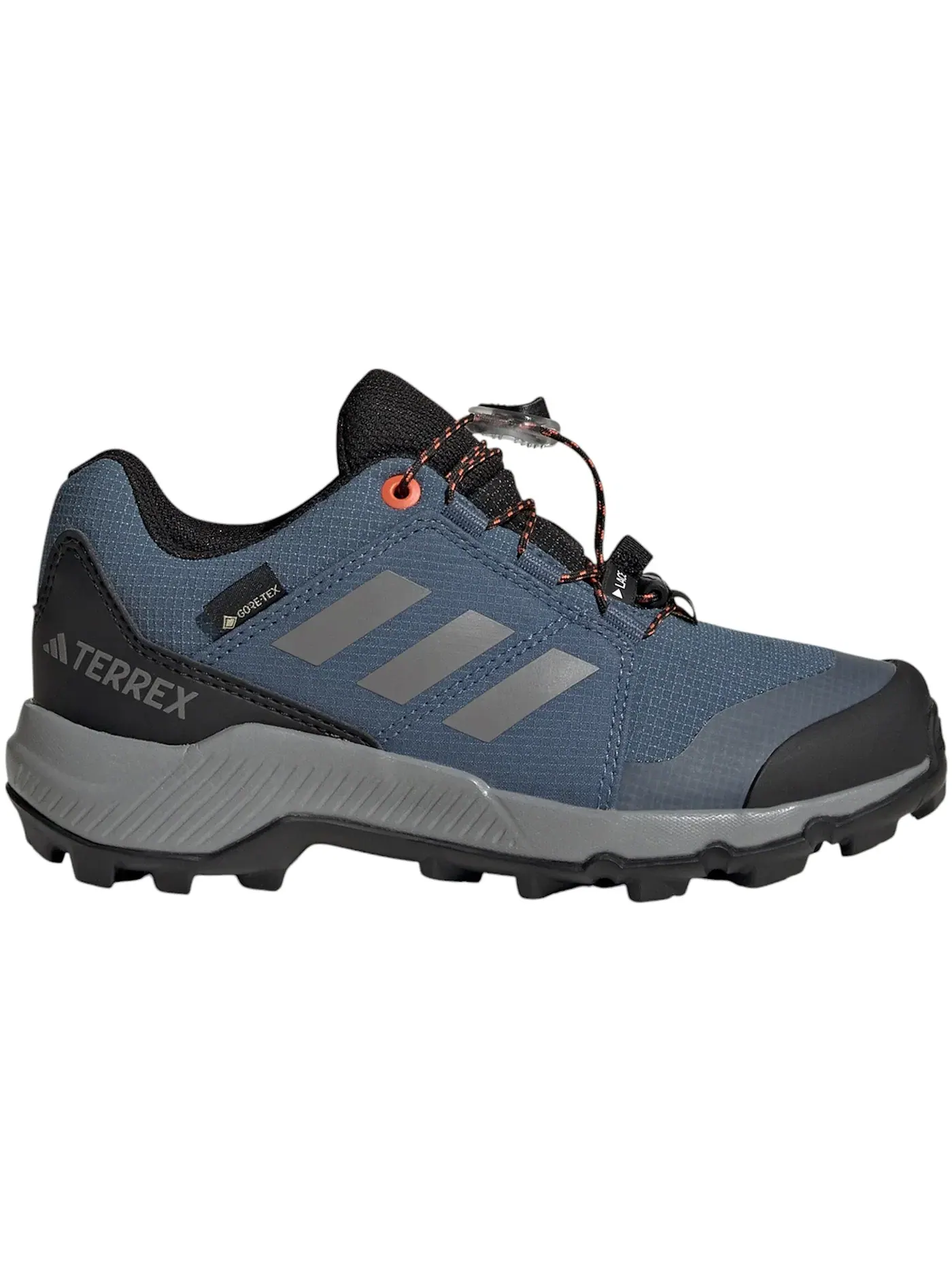 Детские кроссовки для активного отдыха с мембраной Gore-Tex Adidas Terrex Gore-Tex — изображение 1 из 1, серый оранжевый