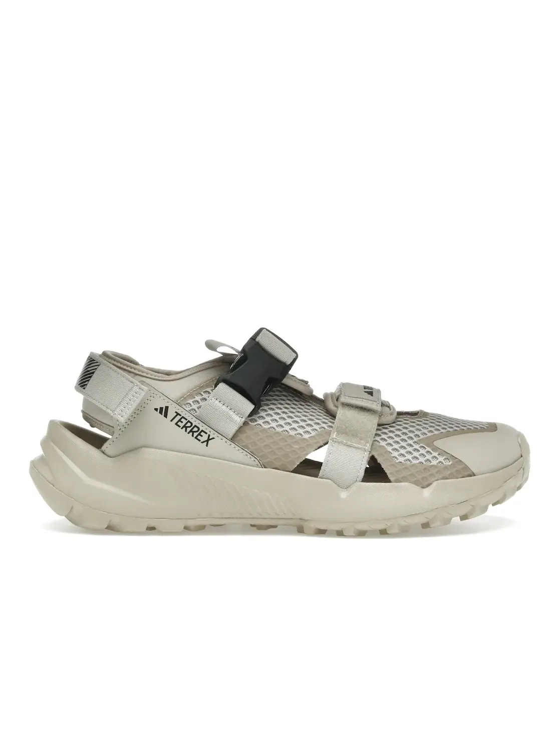 Мужские сандалии с регулировкой Adidas Terrex Hydroterra Sandal — изображение 1 из 4, бежевый бежевый черный