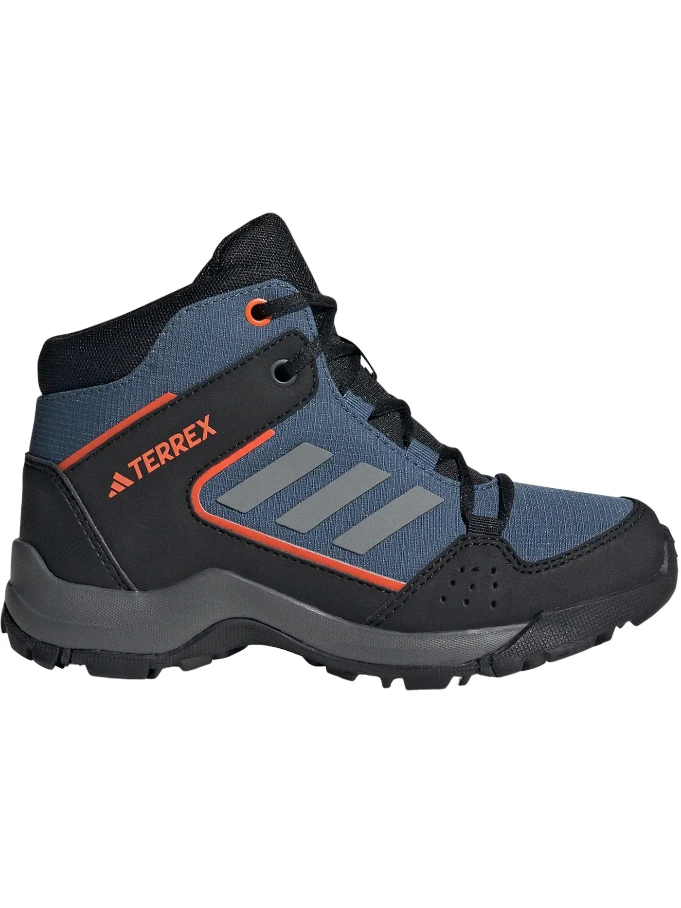 Детские кроссовки для активного отдыха Adidas Terrex Hyperhiker Mid — изображение 1 из 1, серый оранжевый