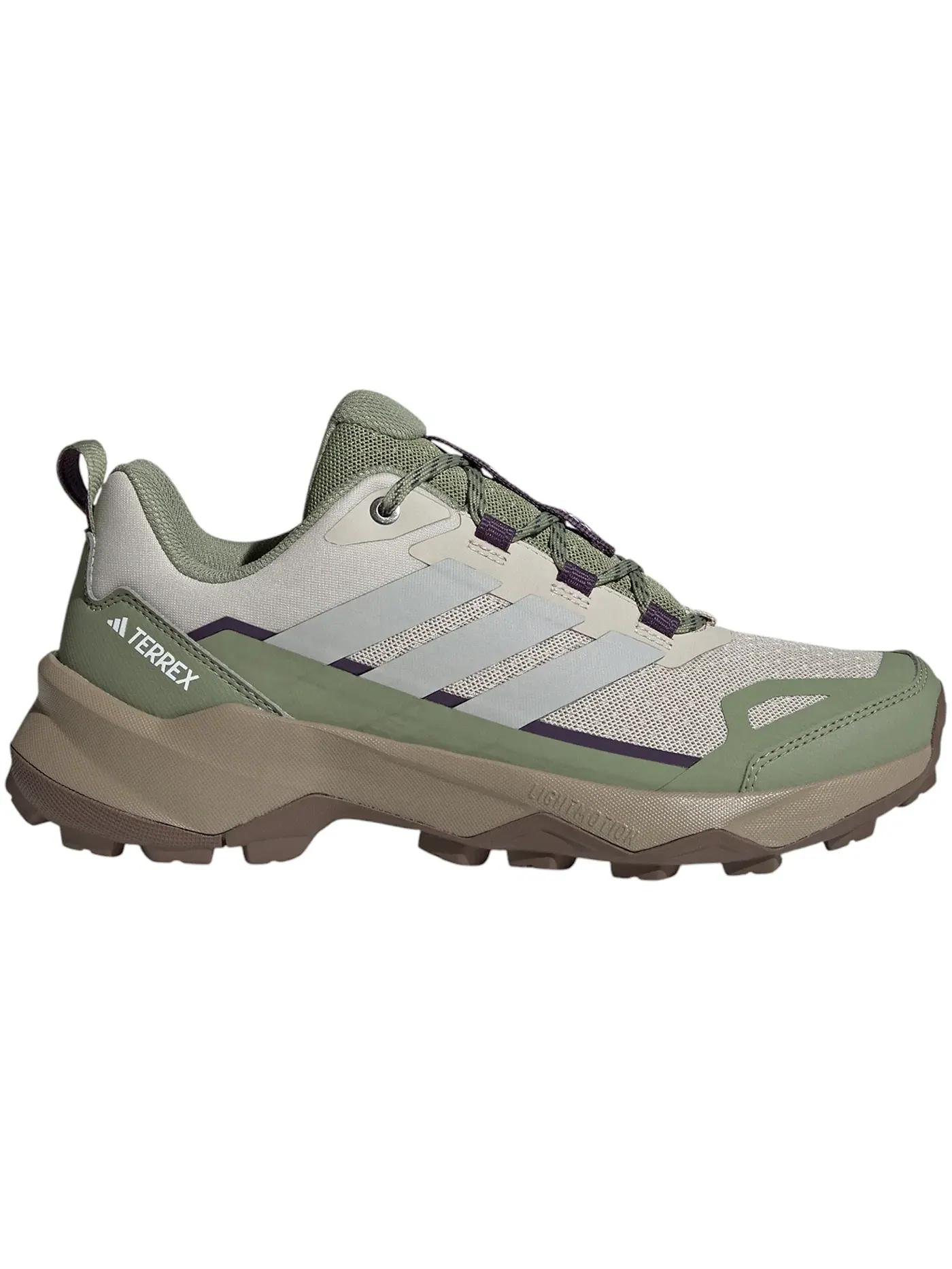 Женские кроссовки для бега Adidas Terrex Skychaser AX5 — изображение 1 из 1, бежевый/серый/зеленый