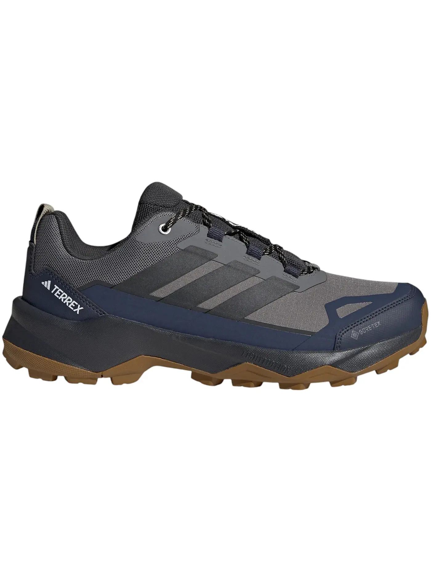 Мужские кроссовки для трейлраннинга с мембраной Gore-Tex Adidas Terrex Skychaser AX5 — изображение 1 из 1, серый//темно-синий