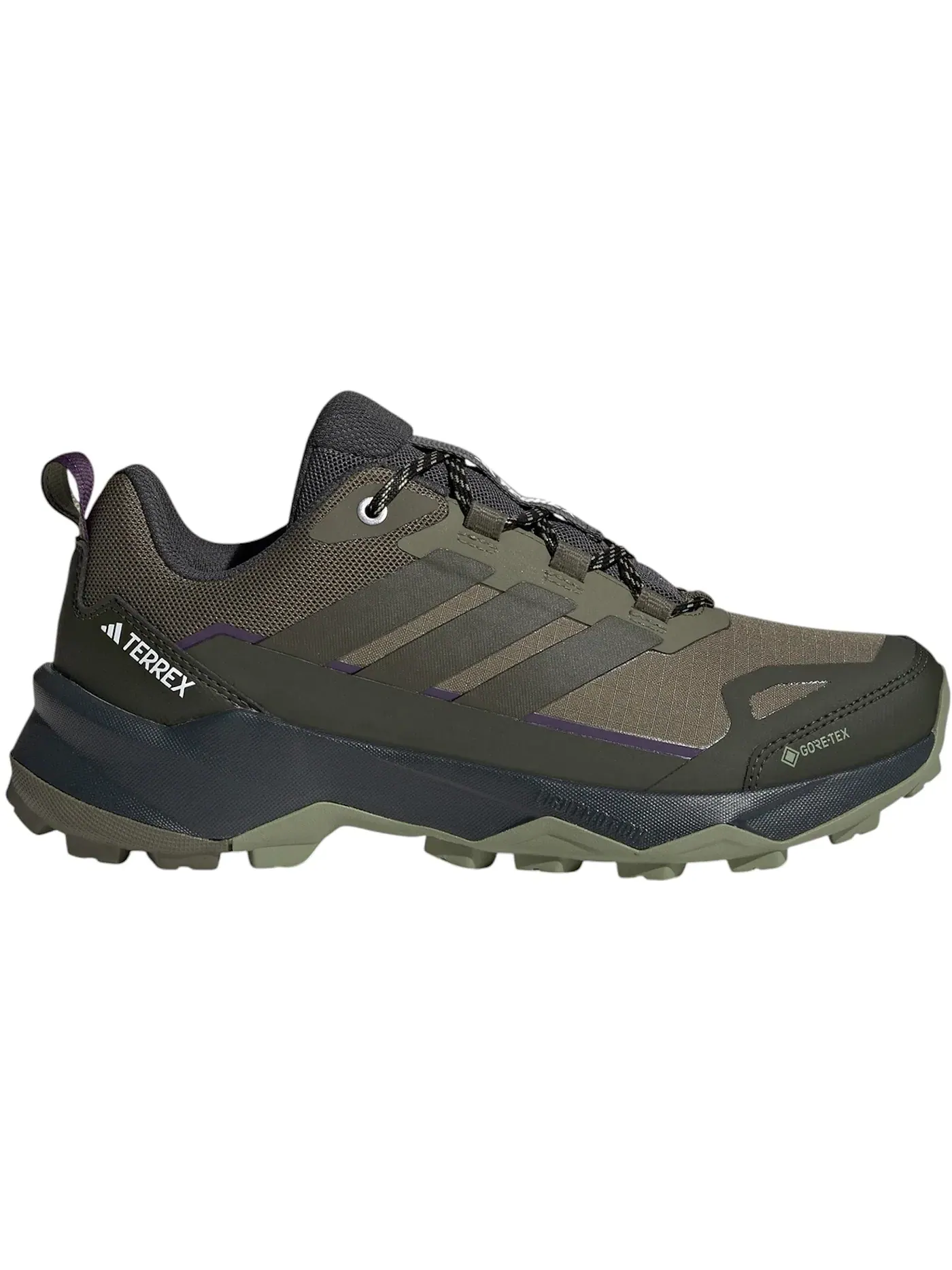 Женские кроссовки для бега с мембраной Gore-Tex Adidas Terrex Skychaser AX5 Gore-Tex — изображение 1 из 1, оливковый зеленый