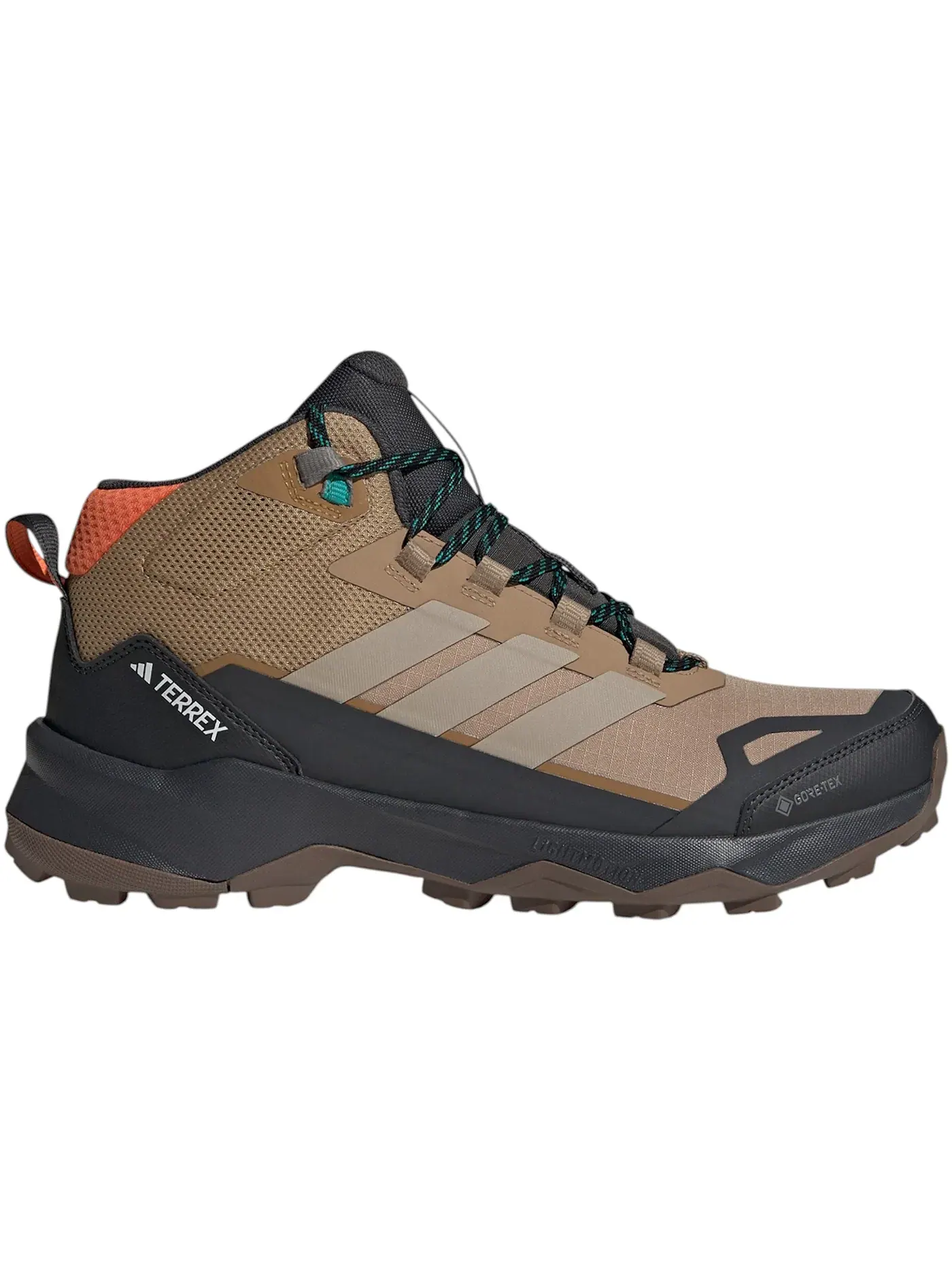 Мужские кроссовки для трейла с мембраной Gore-Tex Adidas Terrex Skychaser Ax5 Mid Gore-Tex — изображение 1 из 1, оранжевый