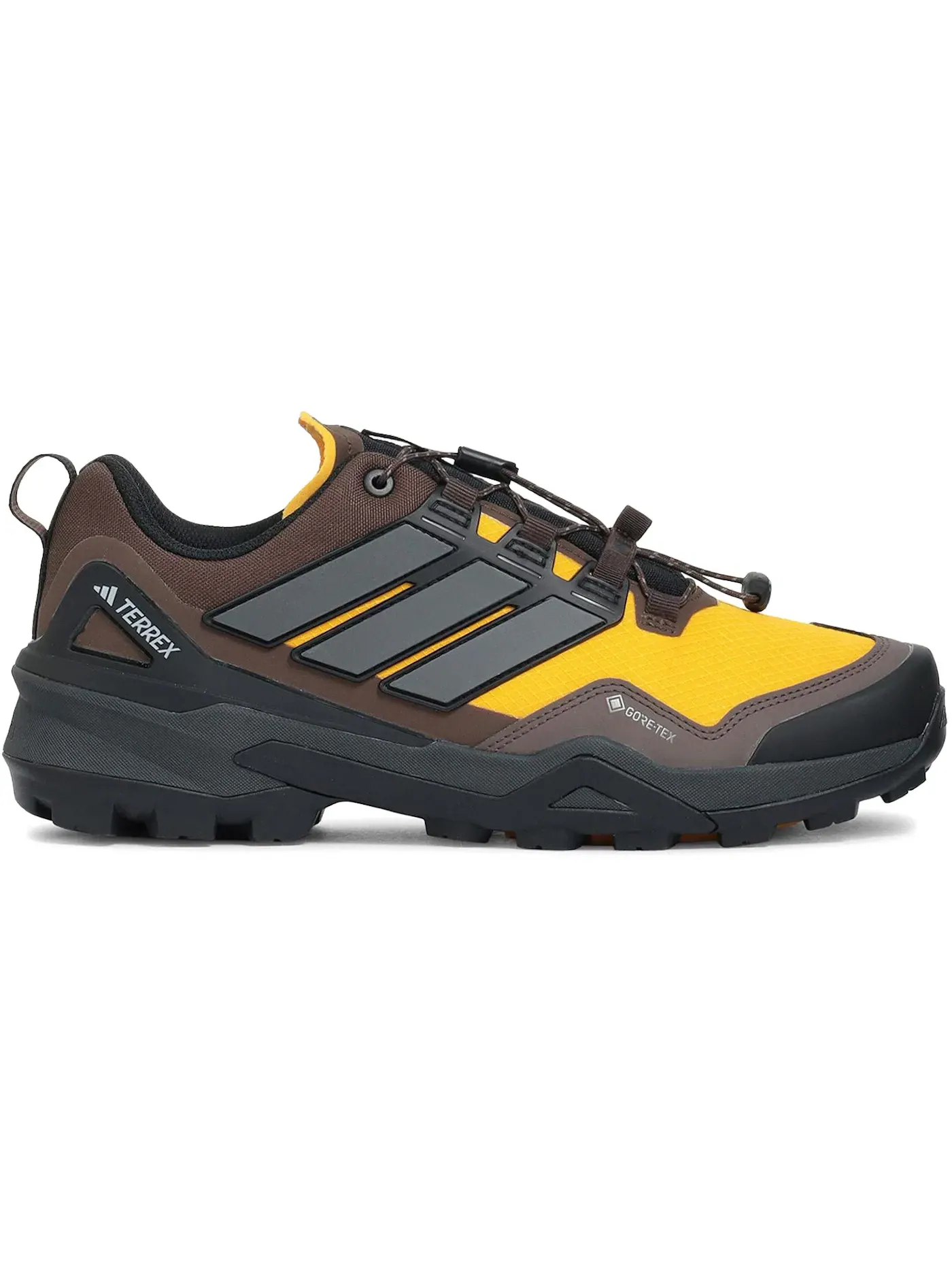 Мужские кроссовки для бега Terrex Skychaser Gore-Tex Adidas — изображение 1 из 1, желтый черный серый