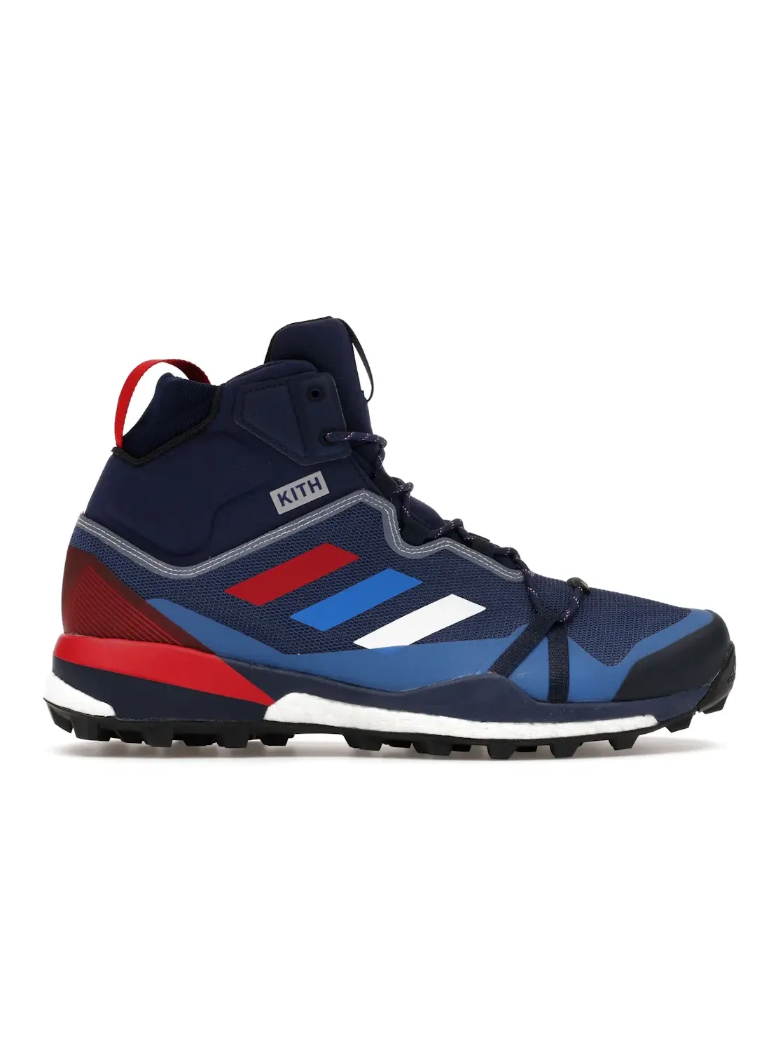 Мужские кроссовки для трейлраннинга Adidas Terrex Skychaser LT Mid — изображение 1 из 4, синий/белый/красный