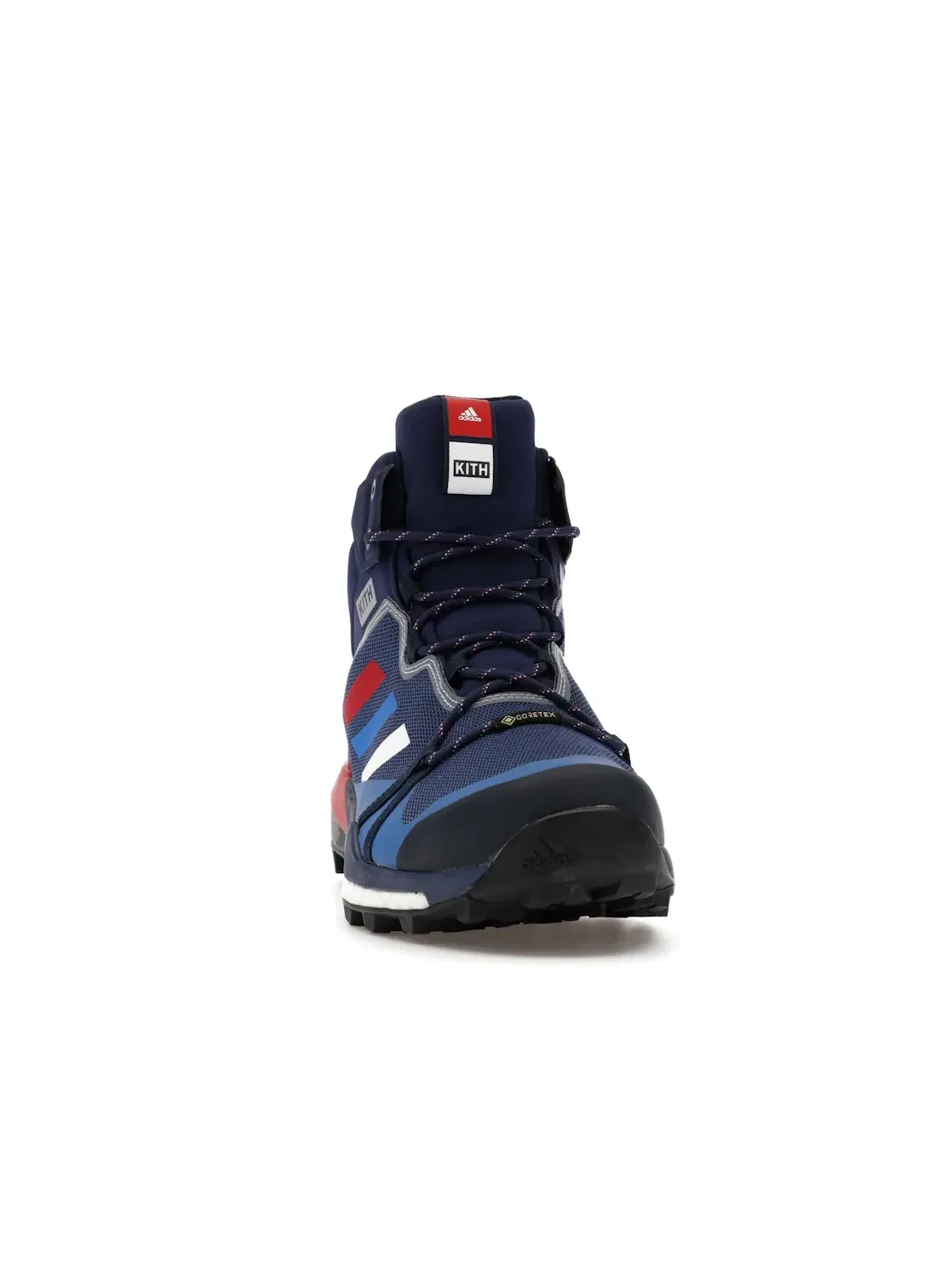 Мужские кроссовки для трейлраннинга Adidas Terrex Skychaser LT Mid — изображение 2 из 4, синий/белый/красный