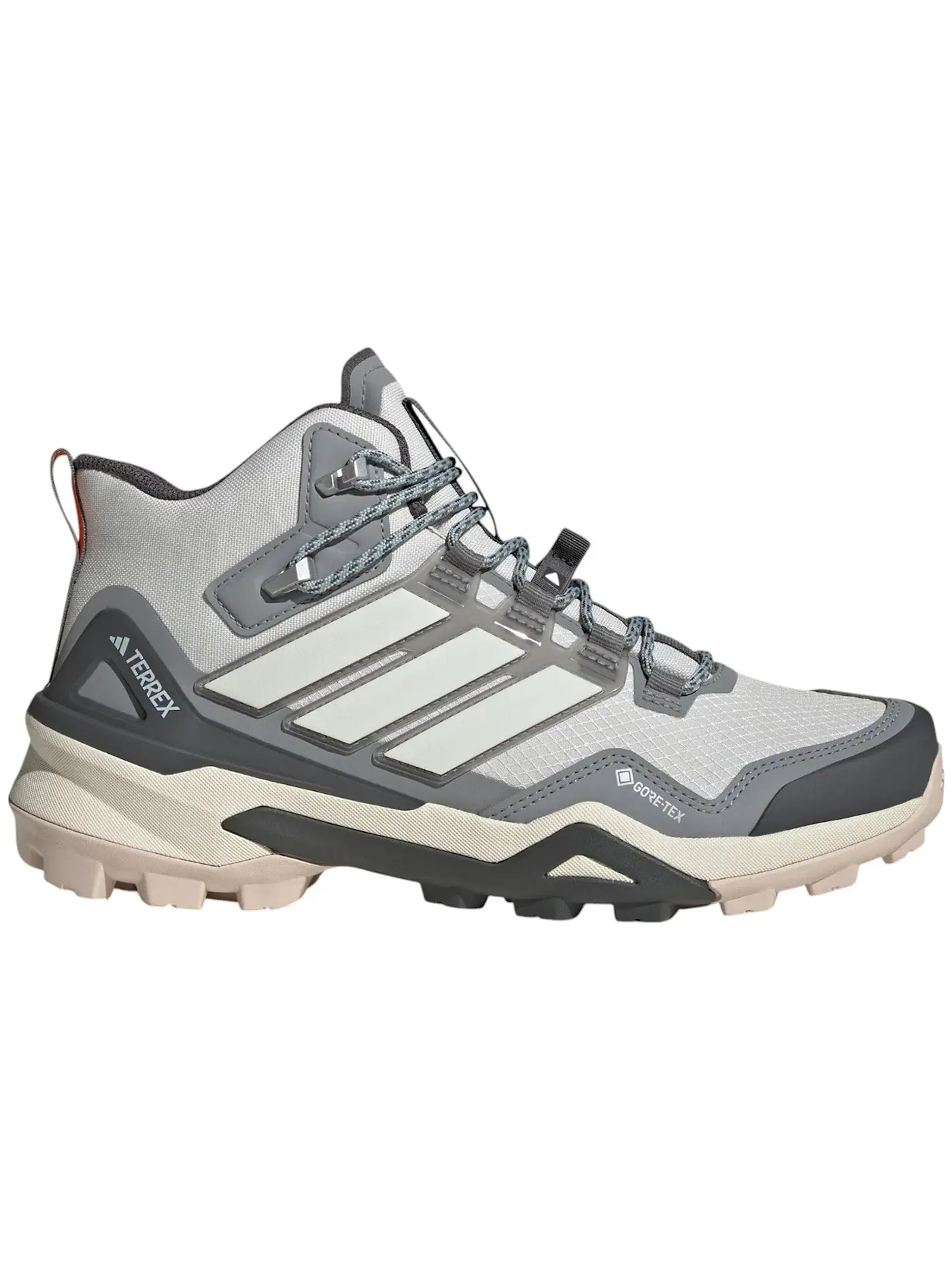 Женские кроссовки для бега с мембраной Gore-Tex Adidas Terrex Skychaser Mid Gore-Tex — изображение 1 из 1, серый белый серый