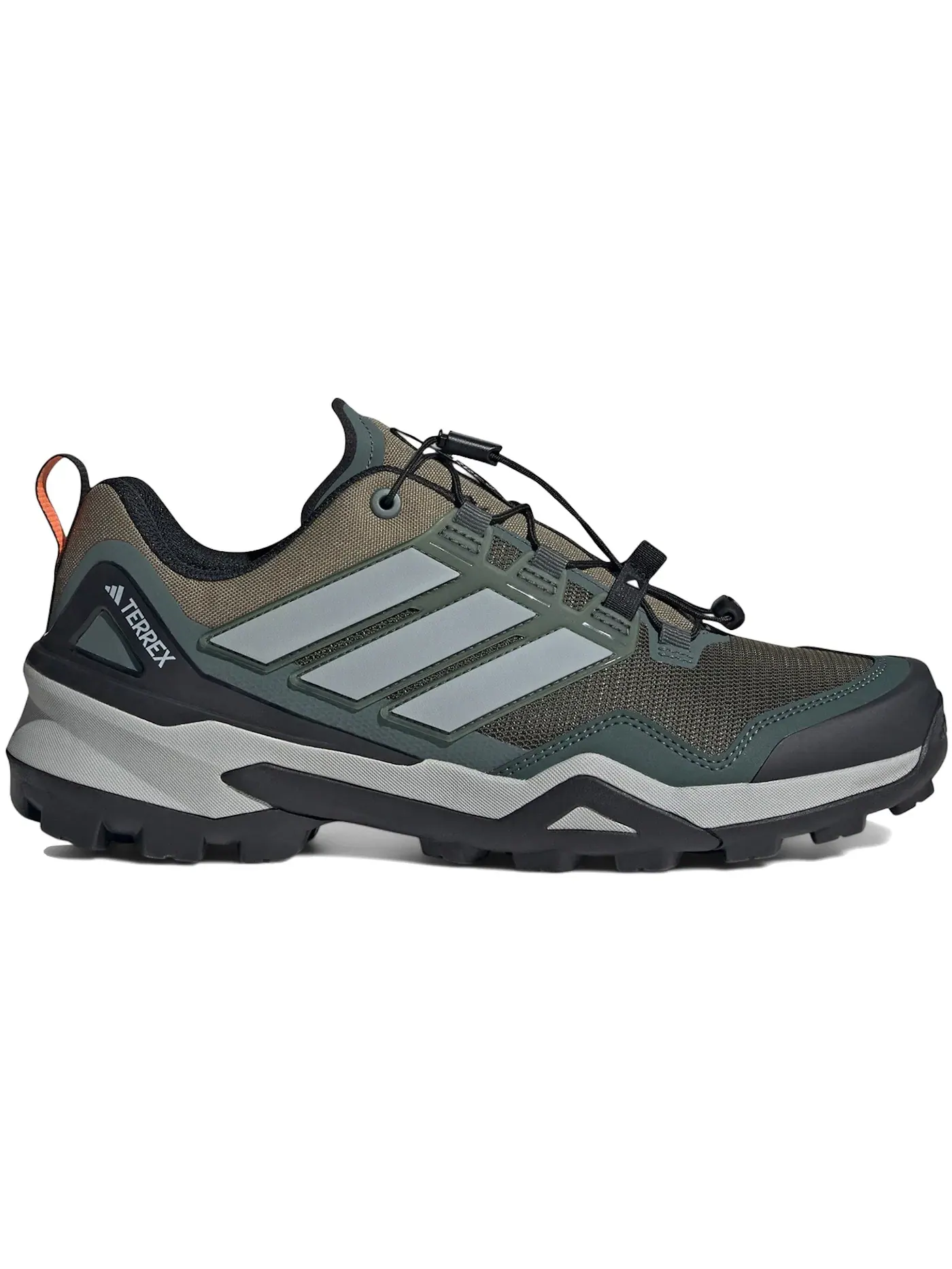 Мужские кроссовки для бега Terrex Skychaser Adidas — изображение 1 из 1, оливковый/серый/черный