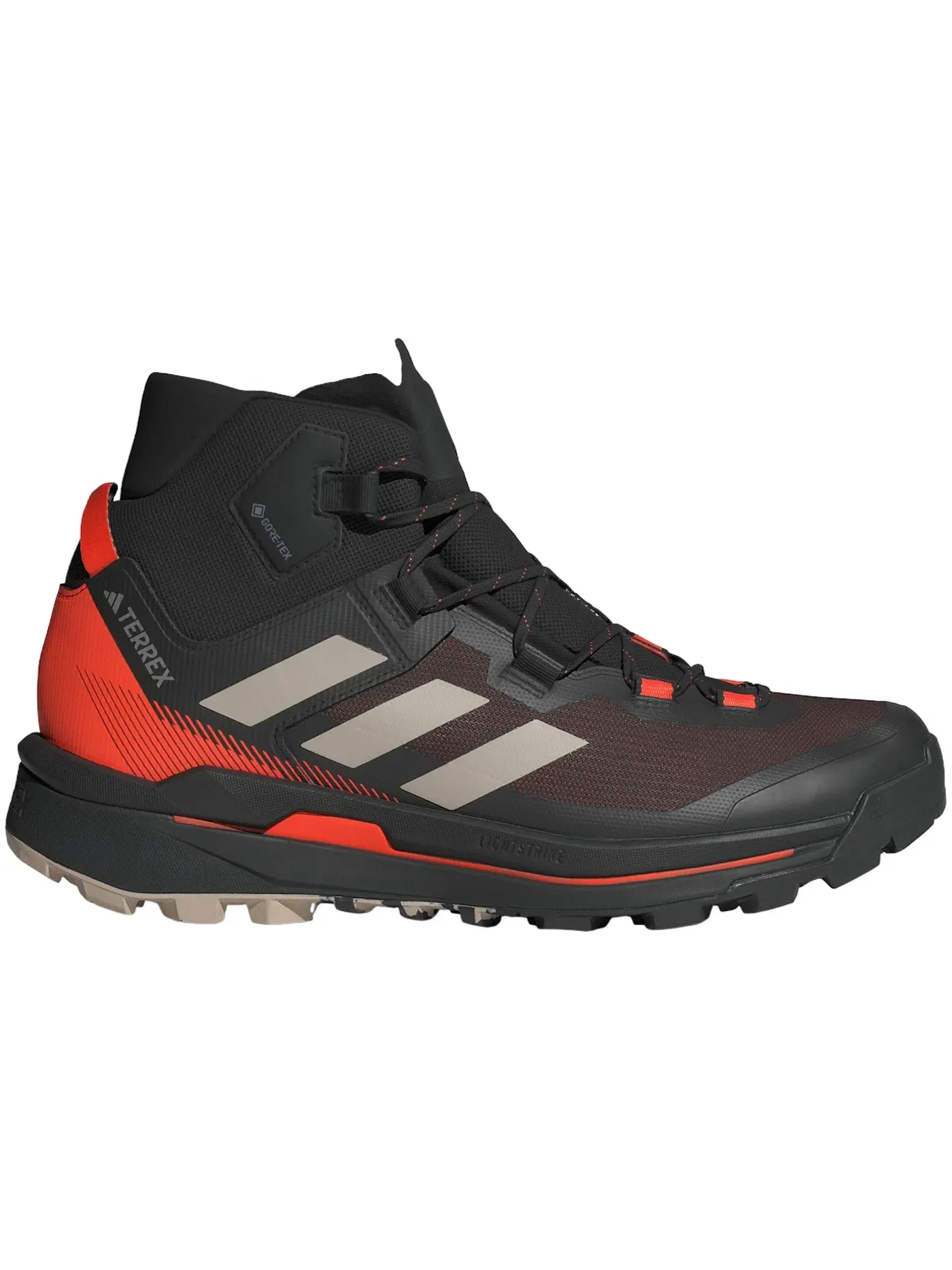 Мужские кроссовки для бега с мембраной Gore-Tex Adidas Terrex Skychaser Tech — изображение 1 из 1, черный бежевый оранжевый