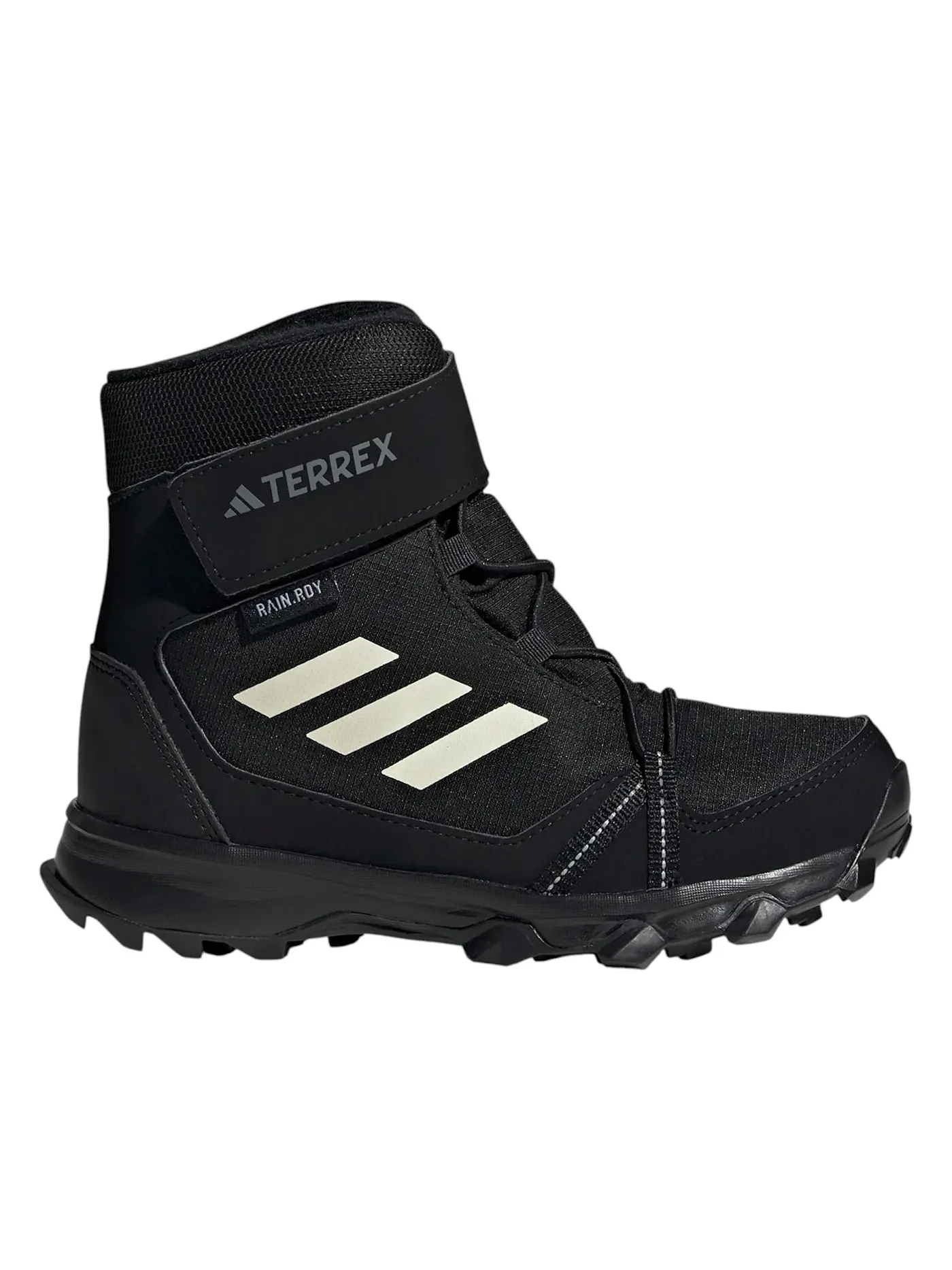 Детские ботинки утепленные Adidas Terrex Snow CF R.Rdy — изображение 1 из 1, черный/белый/серый