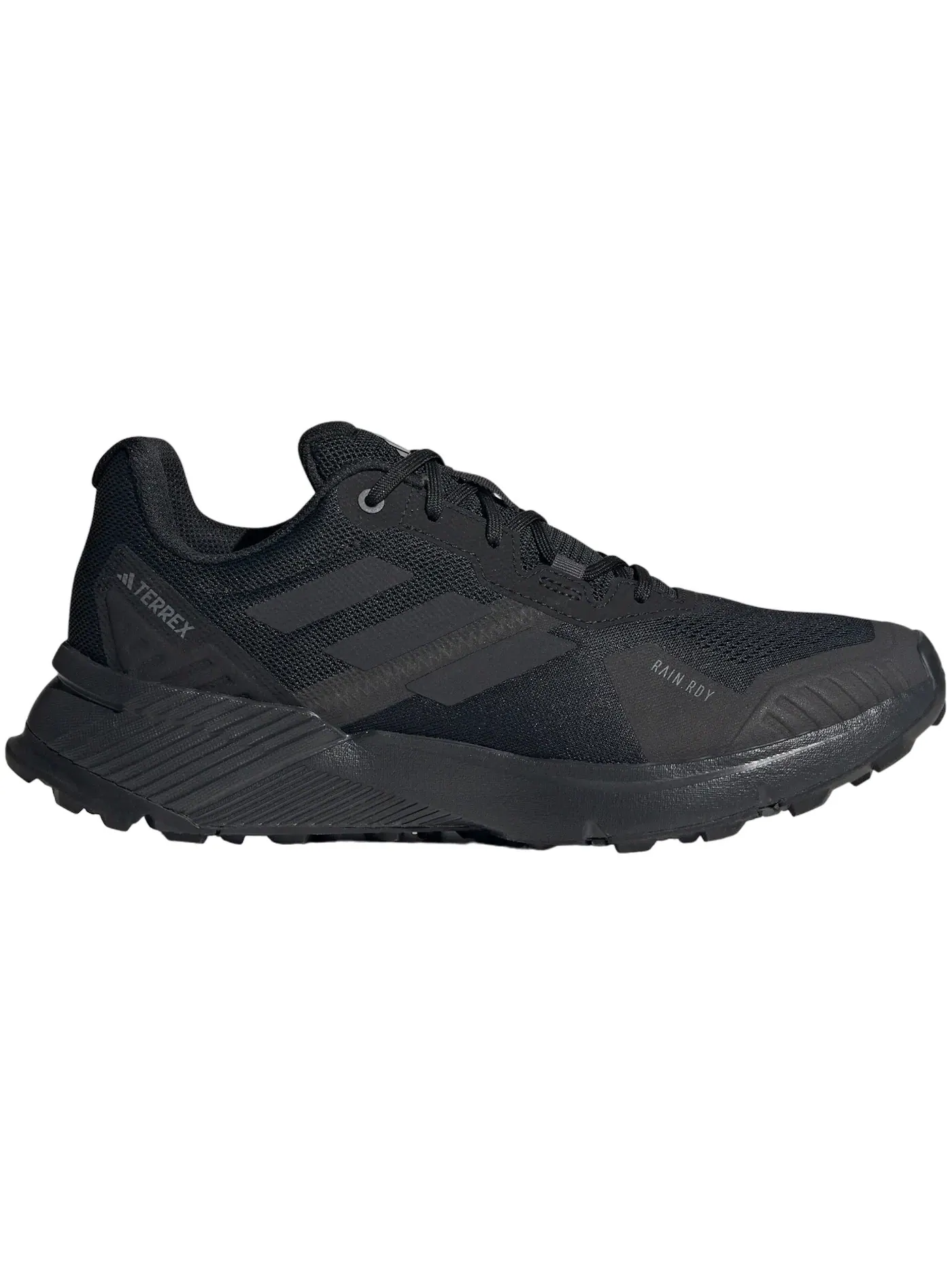 Мужские кроссовки для трейла с мембраной Adidas Terrex Soulstride Rain.RDY Trail — изображение 1 из 1, черный серый