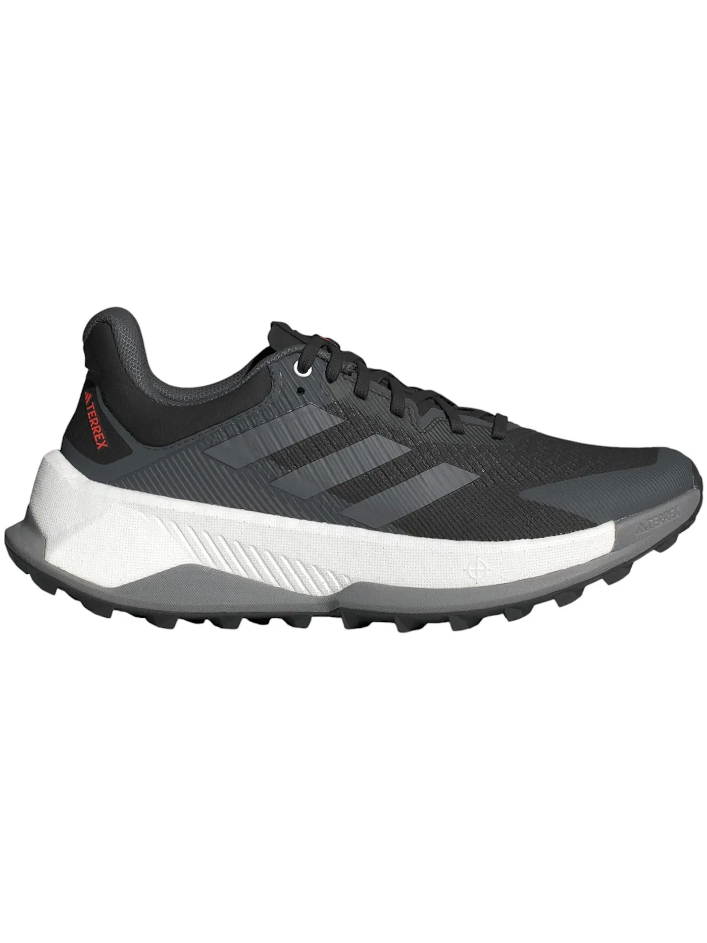 Мужские кроссовки для трейла с технологией Ultra Trail Adidas Terrex Soulstride — изображение 1 из 1, черный/серый/оранжевый