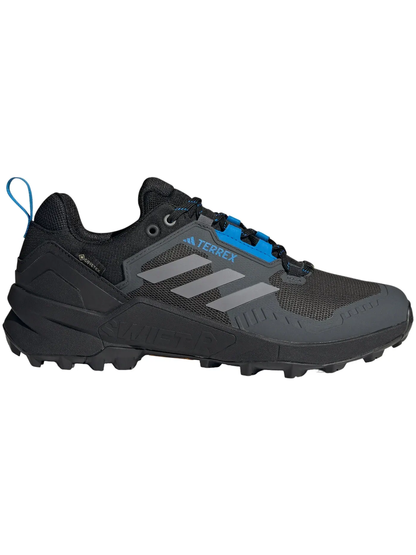 Мужские кроссовки для бега Terrex Swift R3 Gore-Tex Adidas — изображение 1 из 1, черный/серый/синий