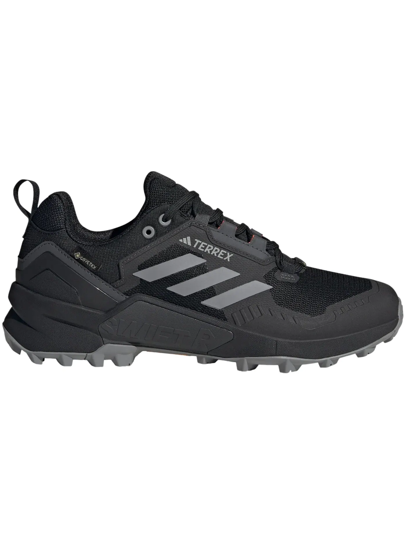 Мужские кроссовки для бега с мембраной Gore-Tex Adidas Terrex Swift R3 — изображение 1 из 1, черный/серый/красный