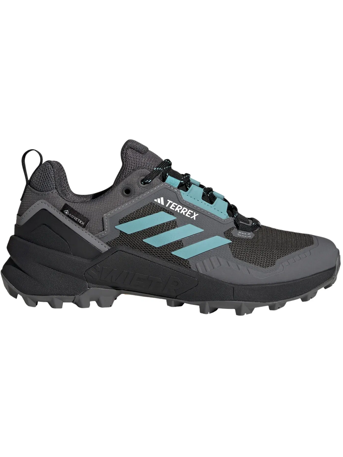 Женские кроссовки для активного отдыха Adidas Terrex Swift R3 Gore-Tex — изображение 1 из 1, серый//черный