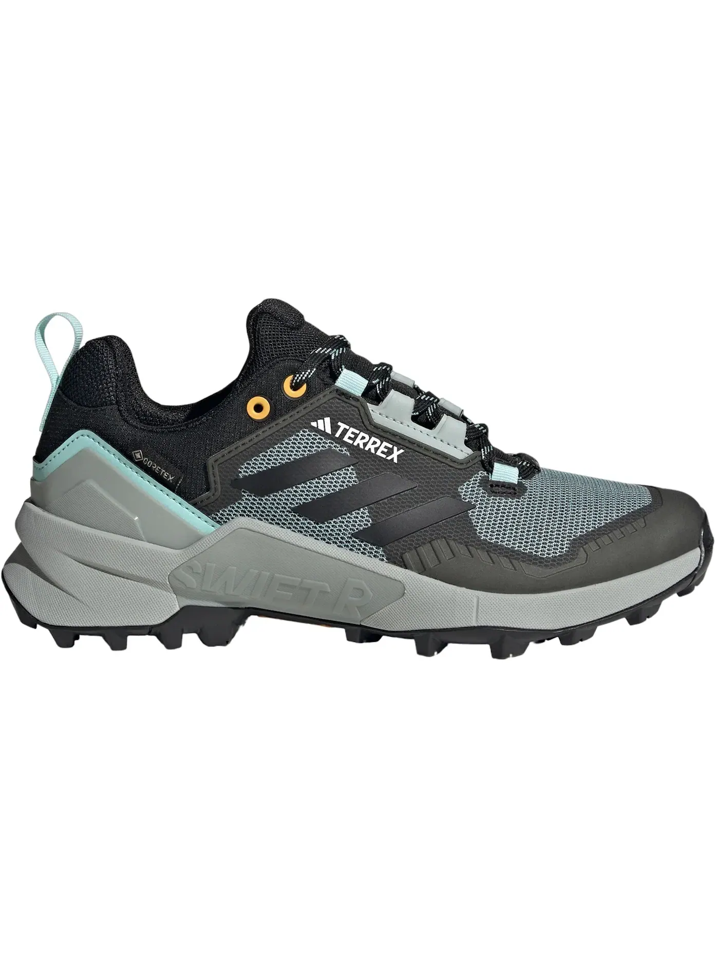 Женские кроссовки для бега с мембраной Gore-Tex Adidas Terrex Swift R3 — изображение 1 из 1, голубой черный бежевый