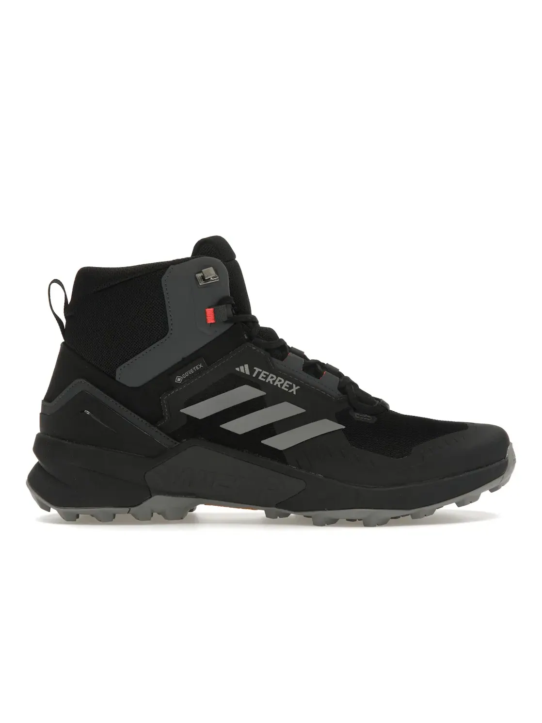 Мужские кроссовки для бега Terrex Swift R3 Mid GTX Adidas — изображение 1 из 4, черный/серый/красный